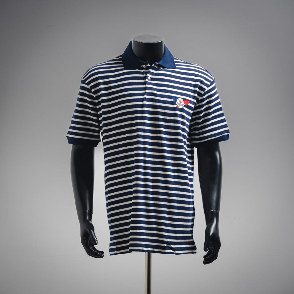 Mon 25ss striped polo