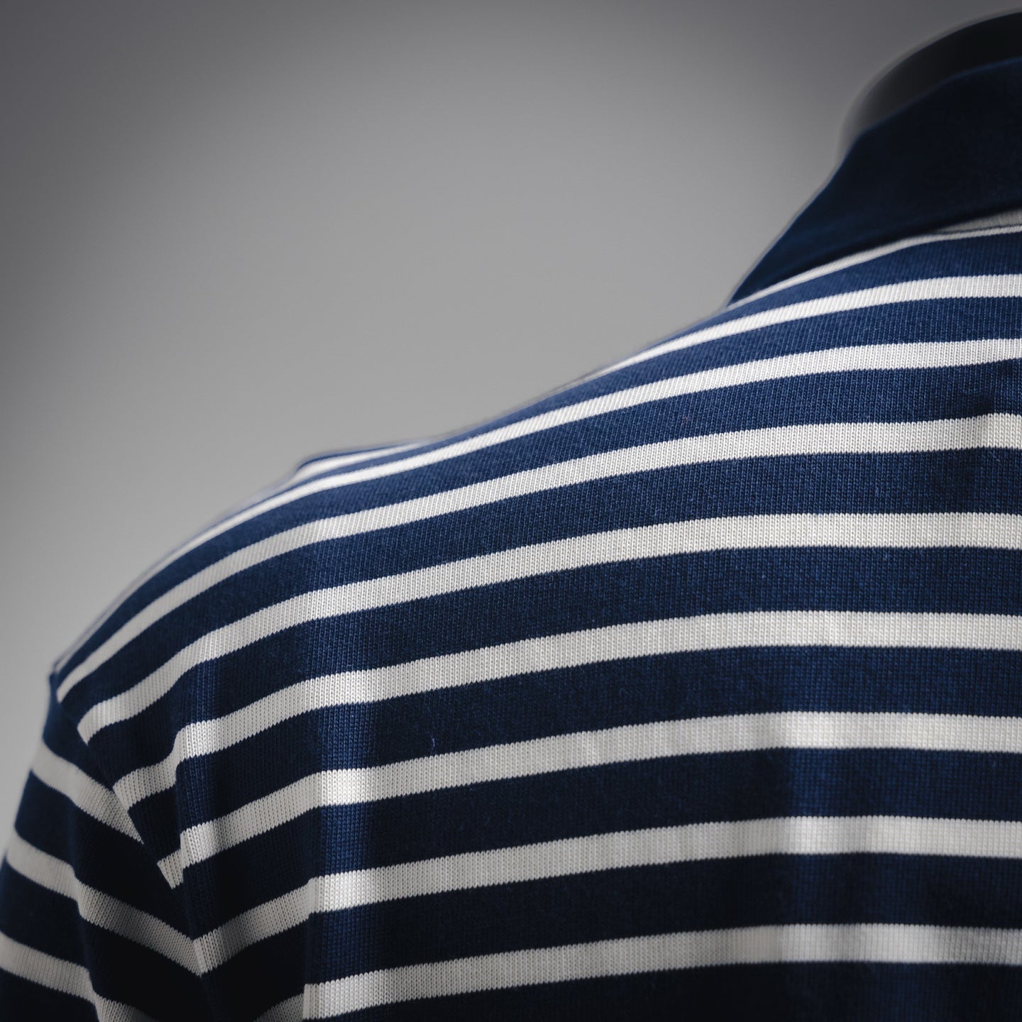 Mon 25ss striped polo