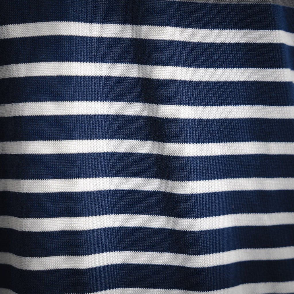 Mon 25ss striped polo
