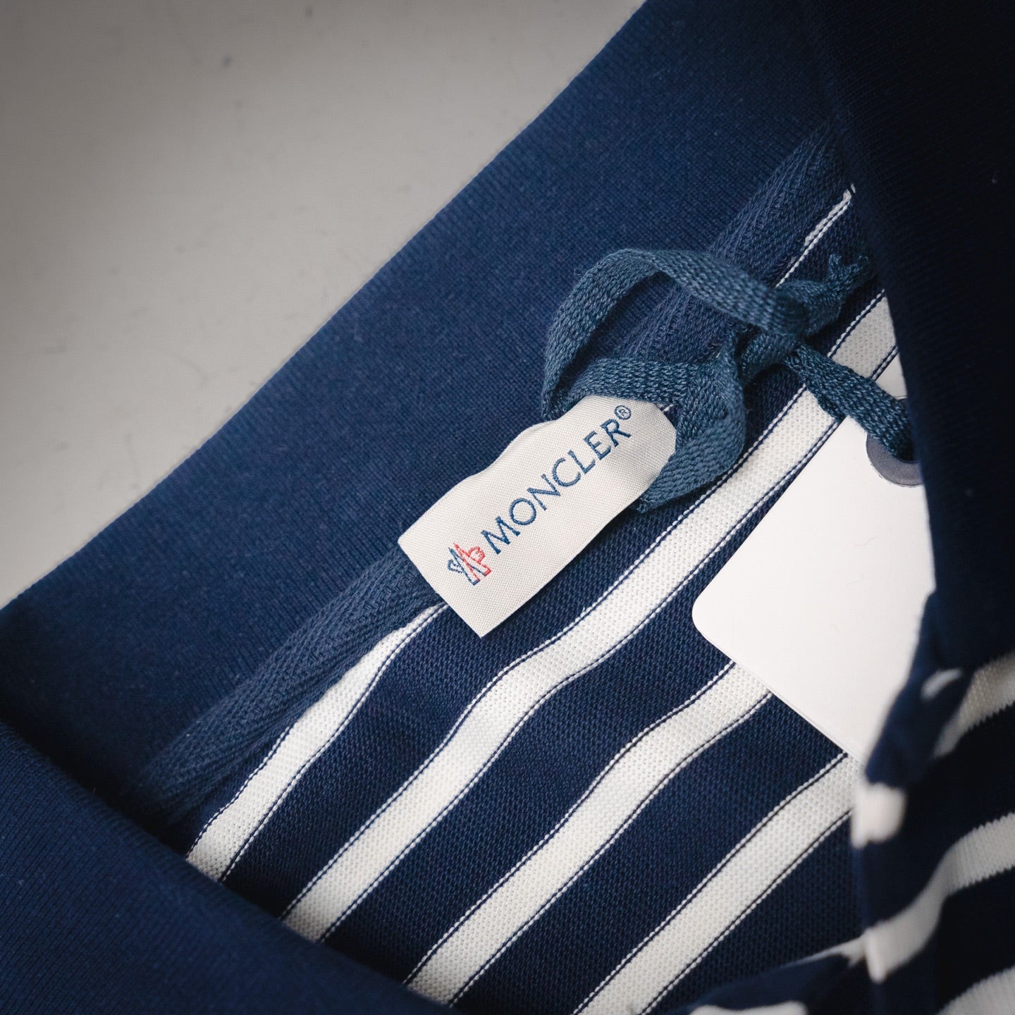 Mon 25ss striped polo