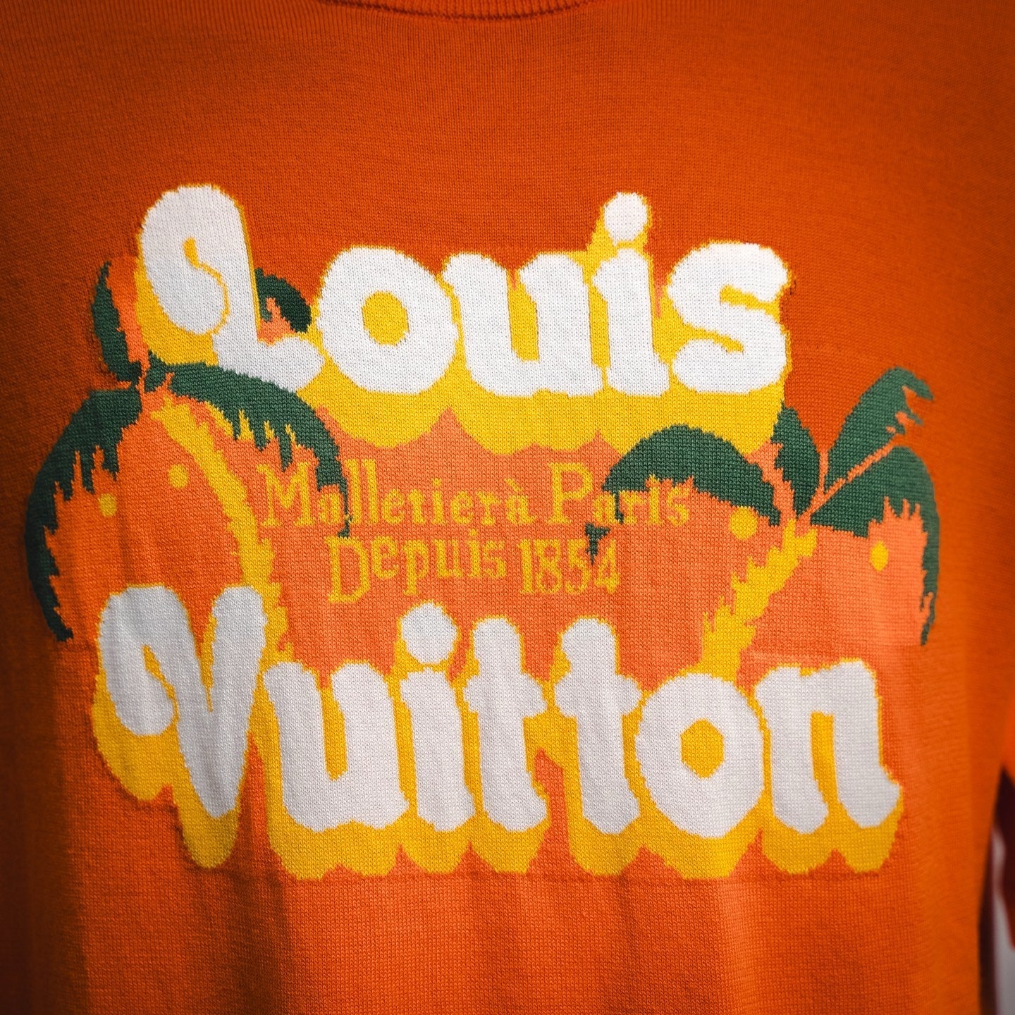 Louis 25ss jacquard knit shirt