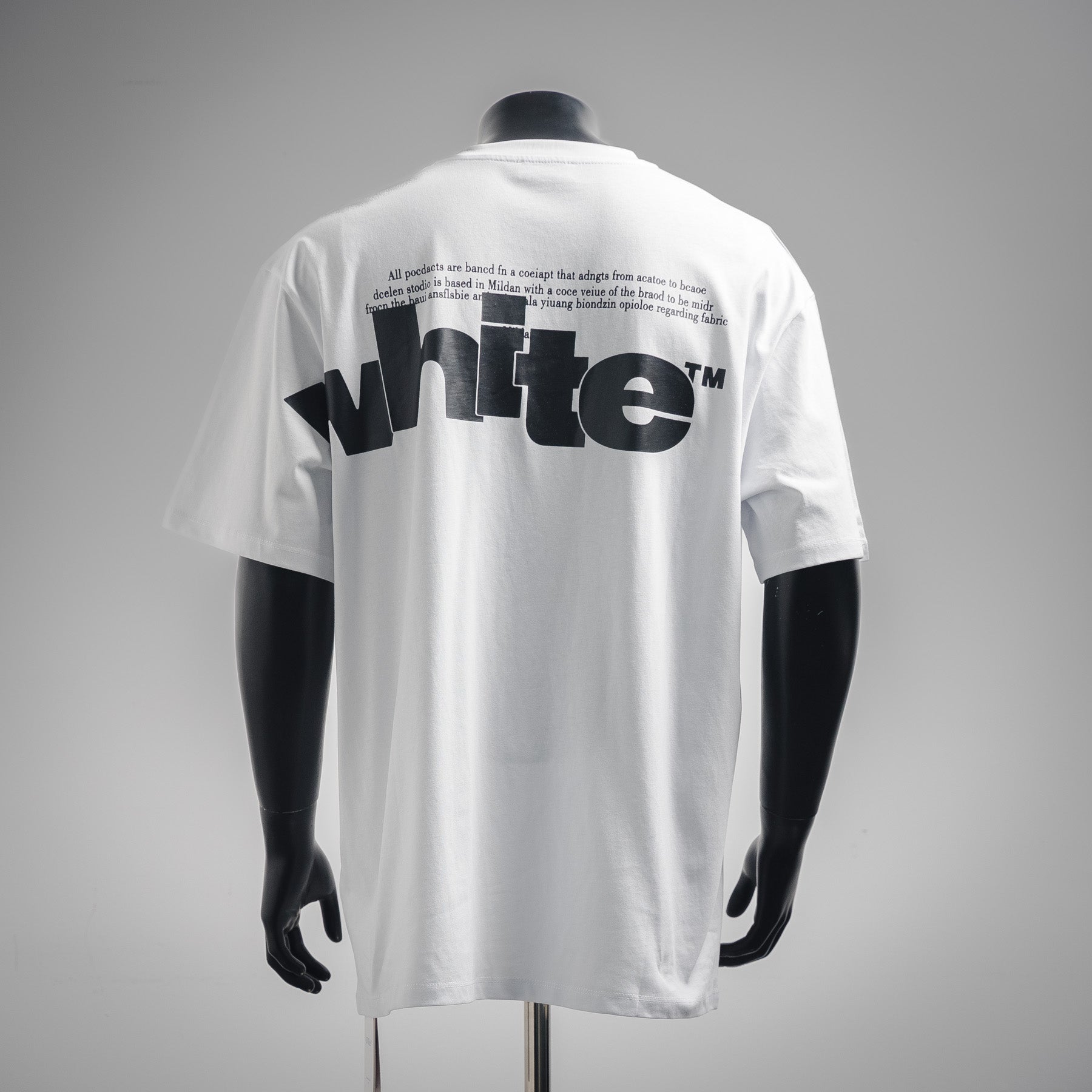 Off wh 25ss print t-shirt