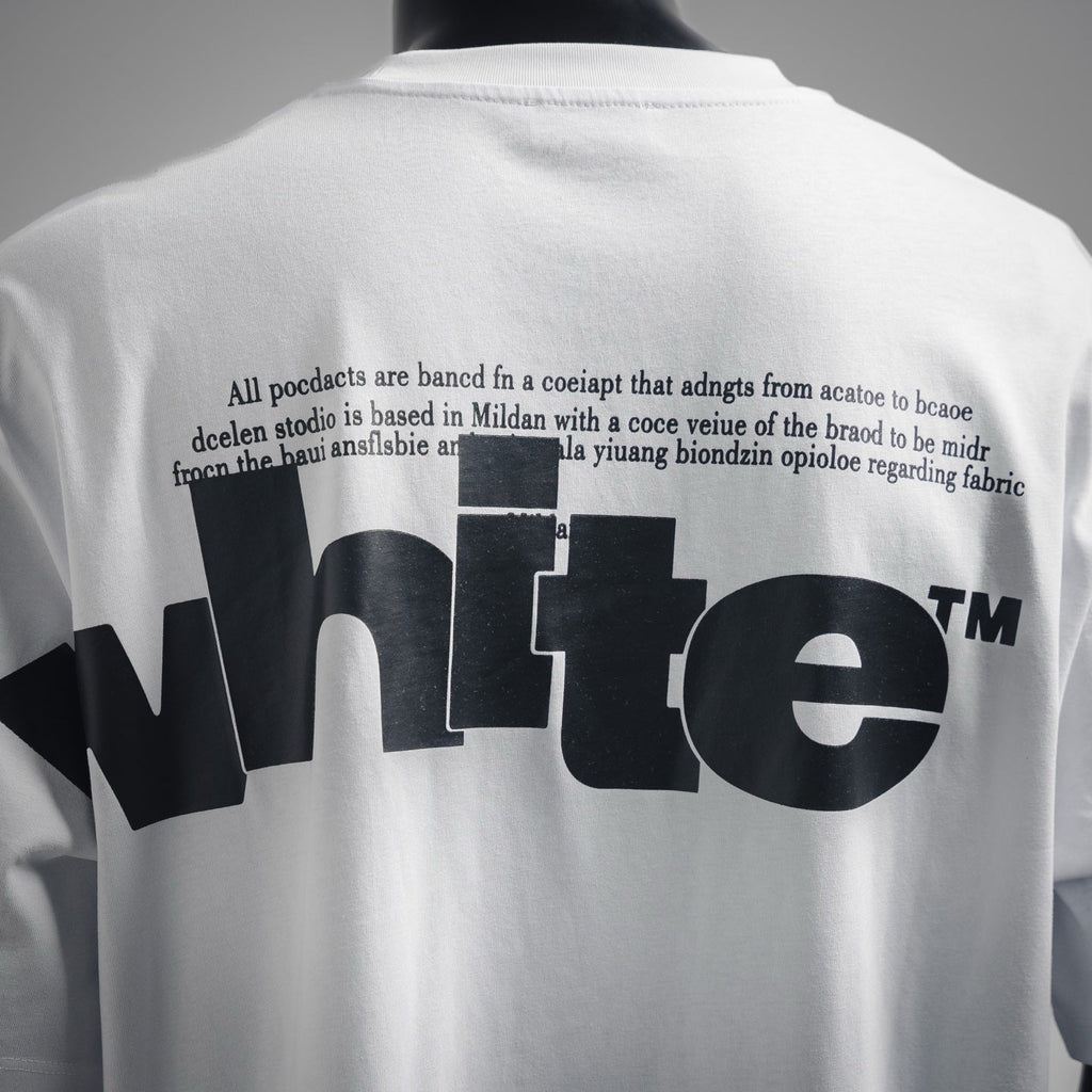 Off wh 25ss print t-shirt