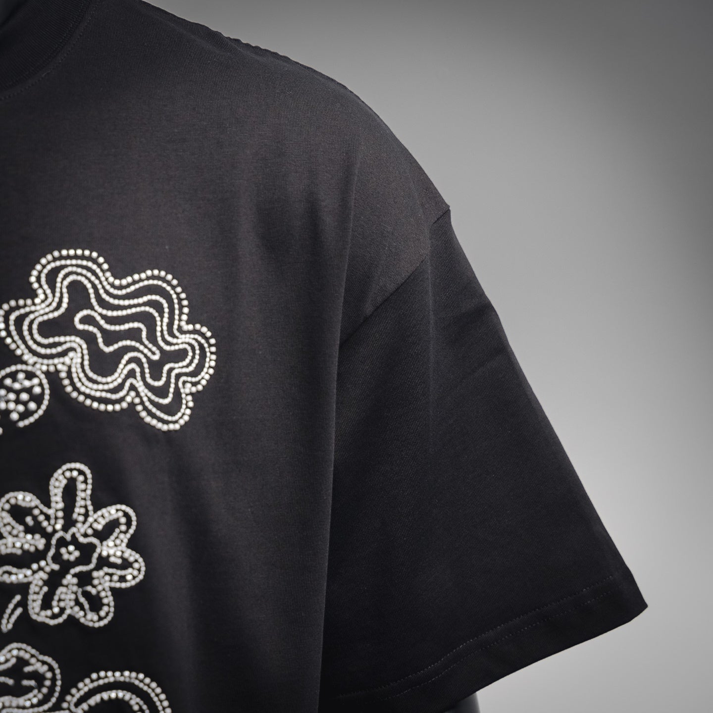 Good 25ss embroidered t-shirt