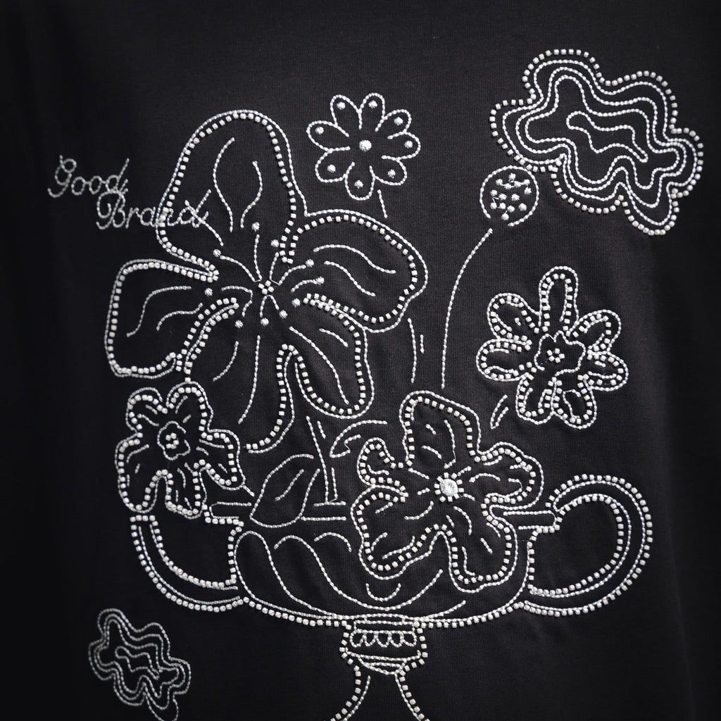 Good 25ss embroidered t-shirt