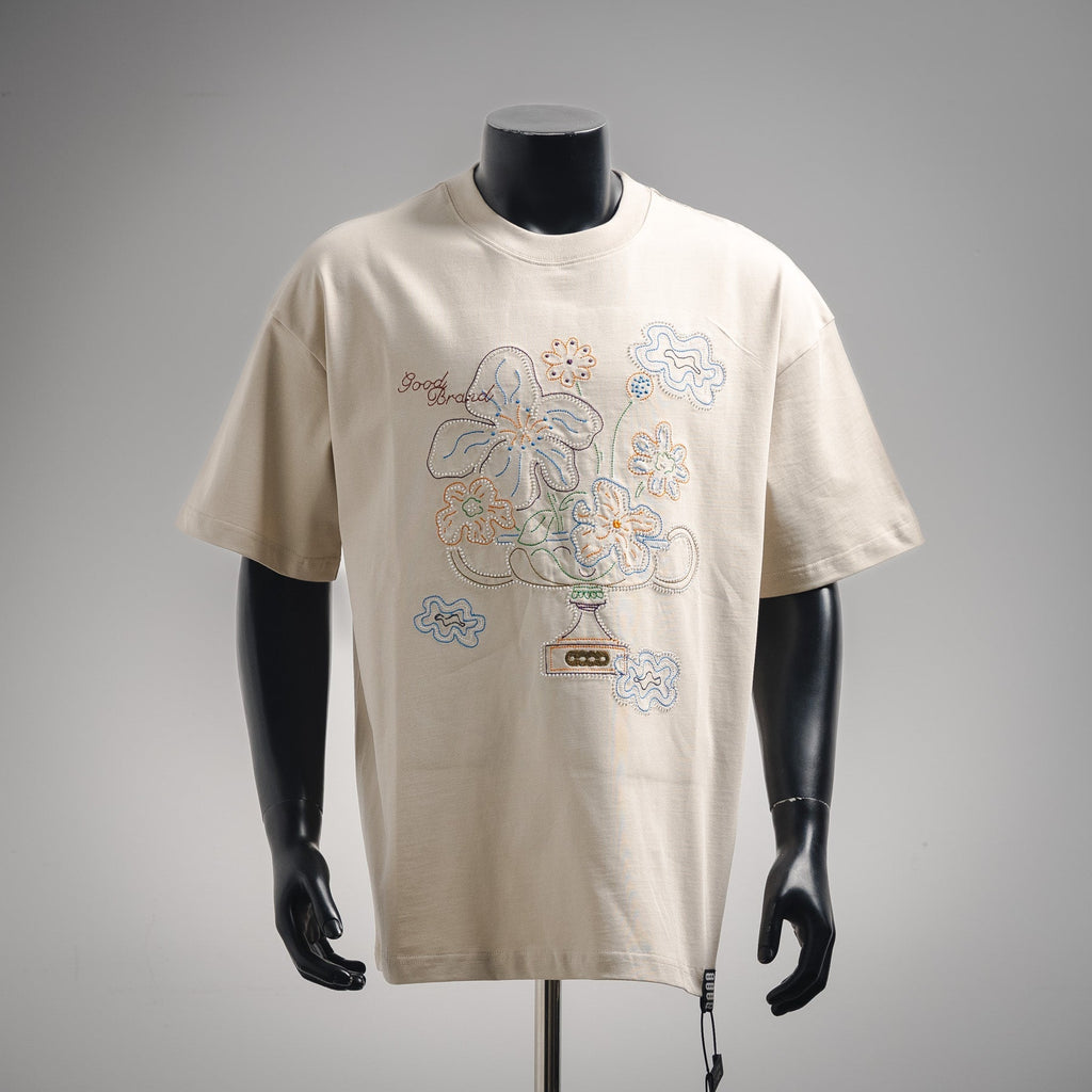 Good 25ss embroidered t-shirt