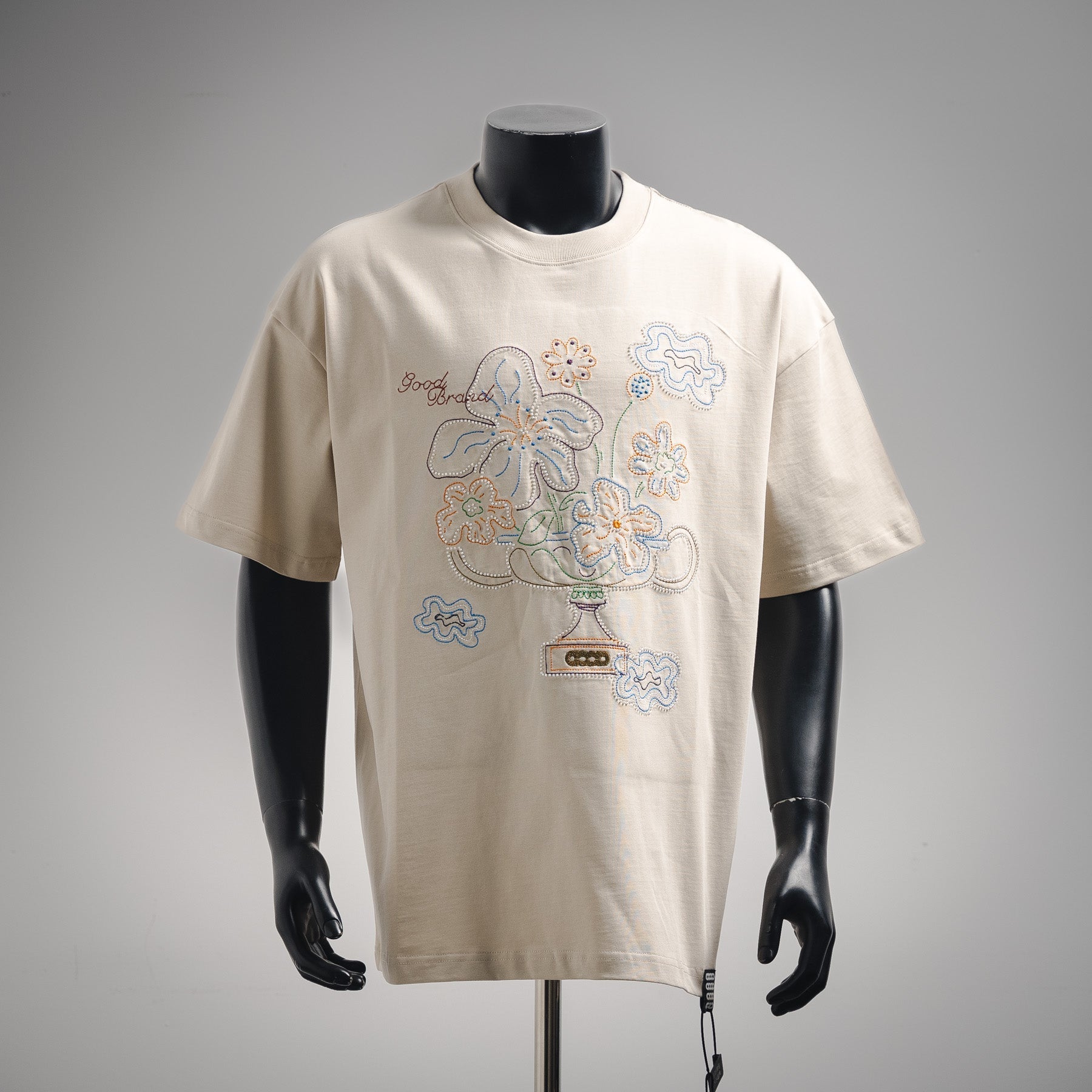 Good 25ss embroidered t-shirt