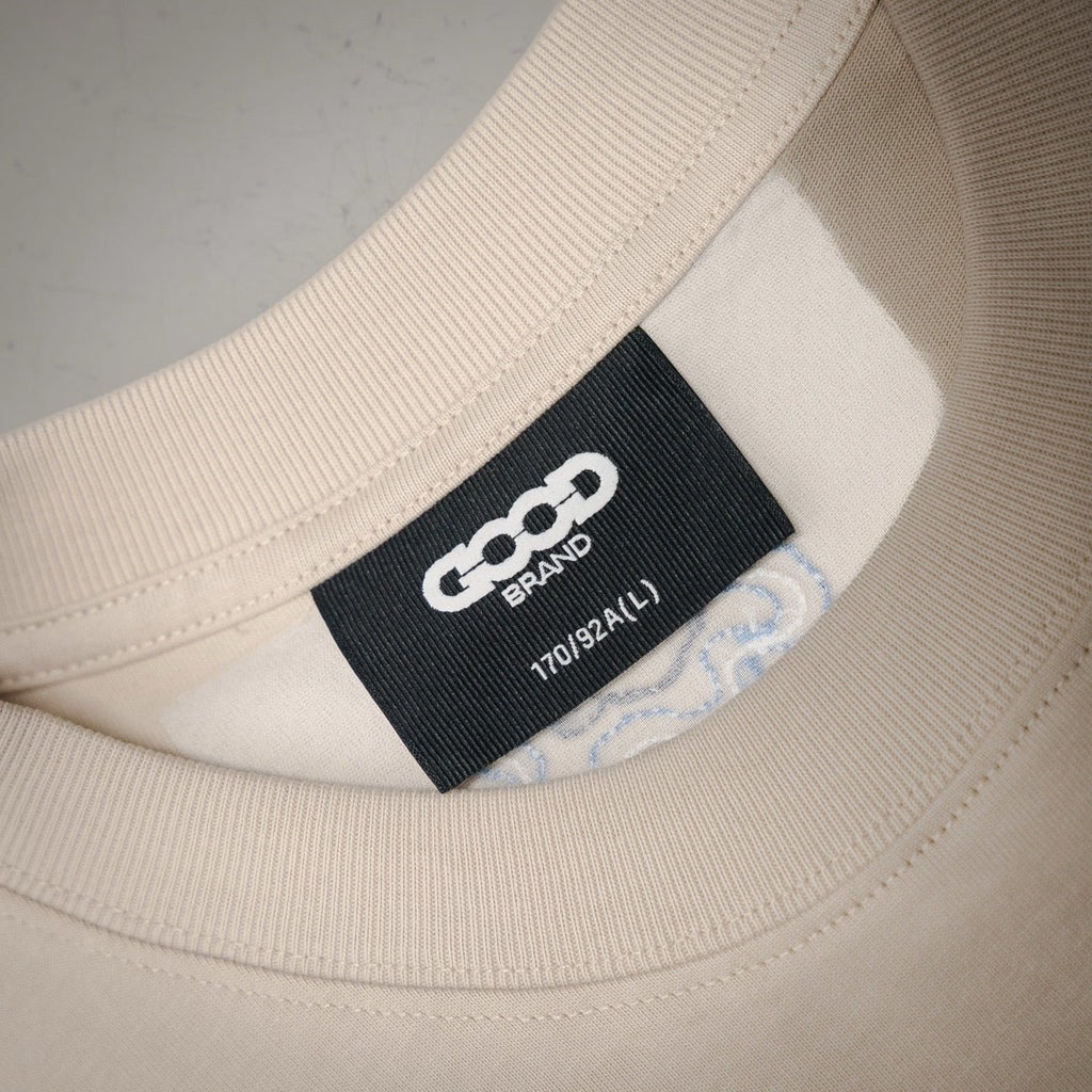 Good 25ss embroidered t-shirt