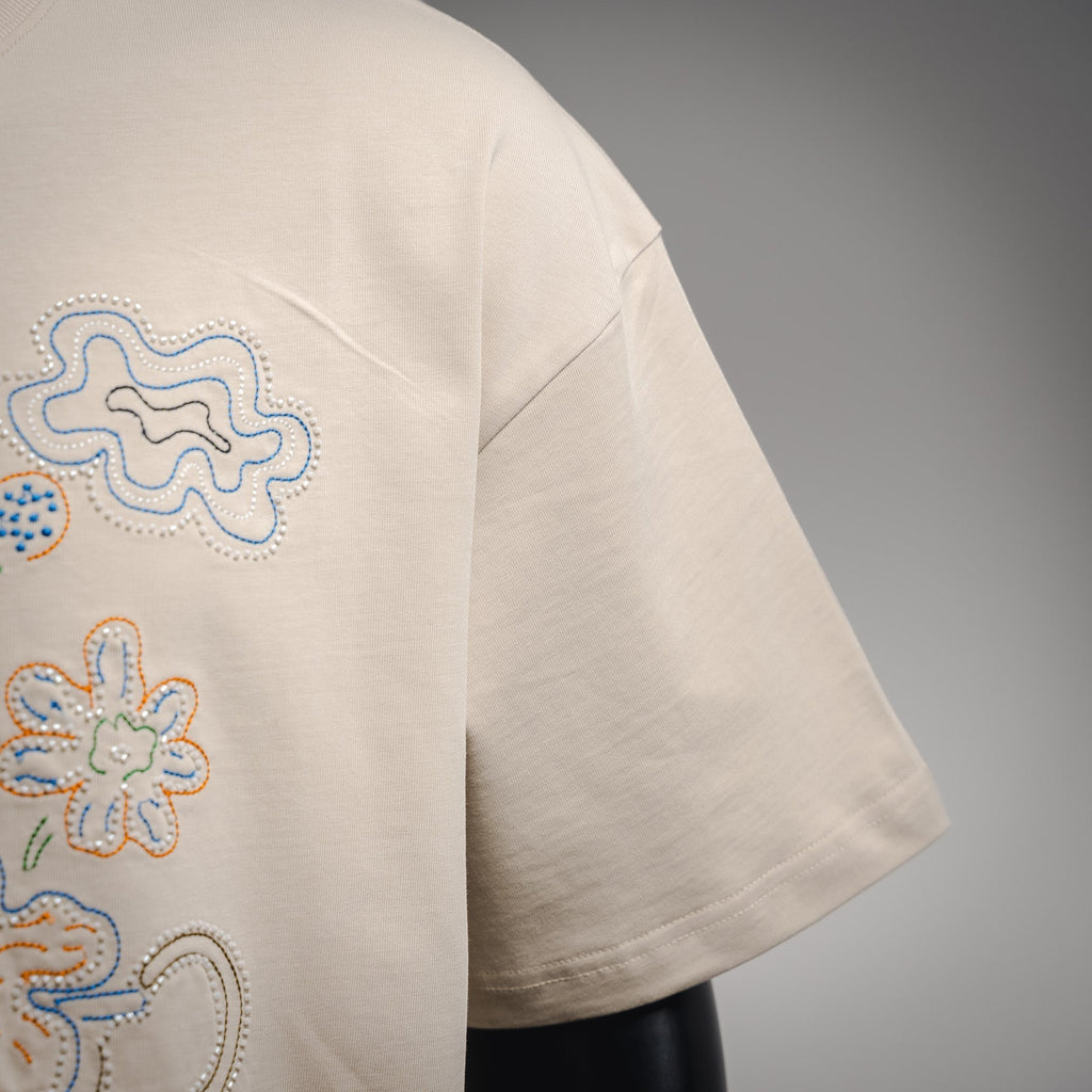 Good 25ss embroidered t-shirt