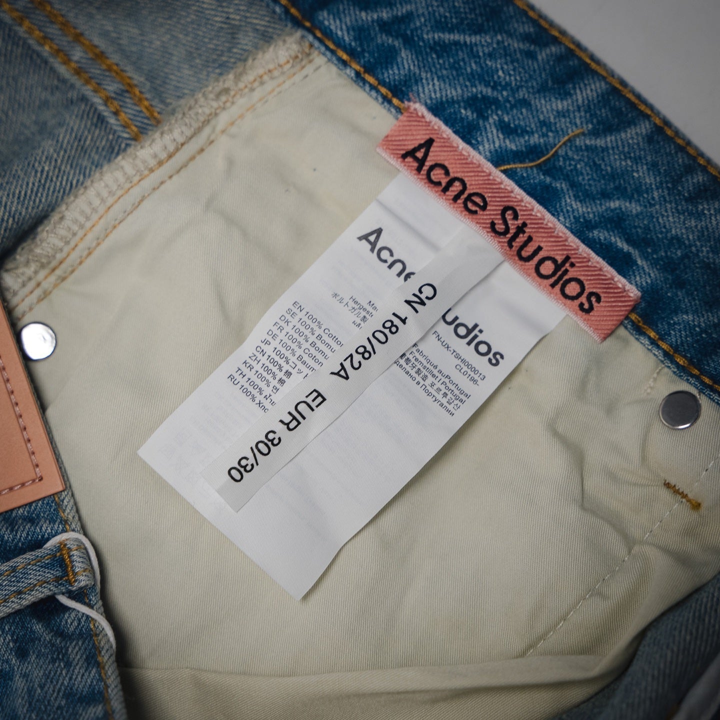 Acne 25ss denim short