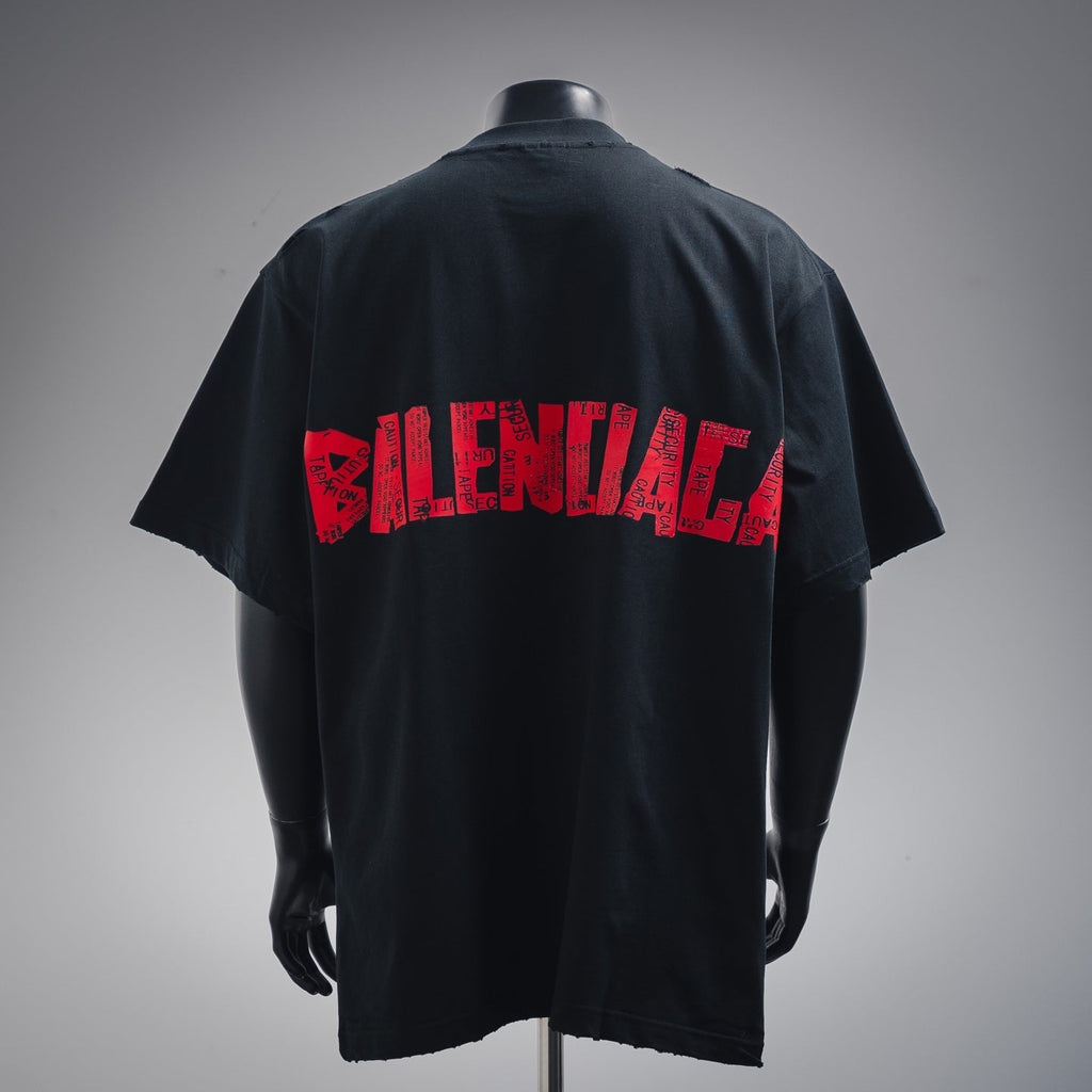 Balen 25ss tape t-shirt