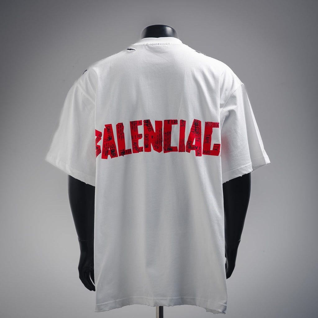 Balen 25ss tape t-shirt