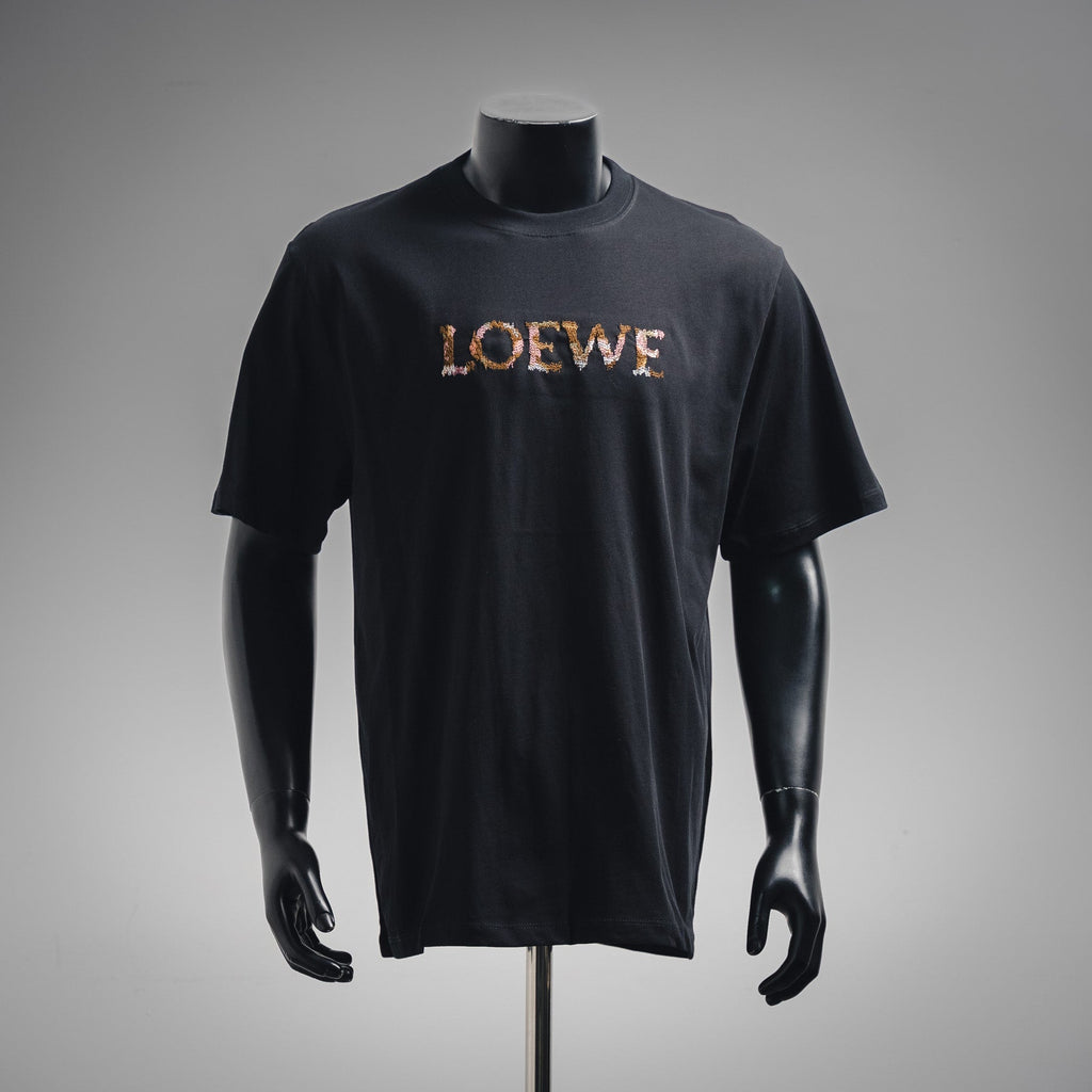 Loe 25ss embroidered t-shirt