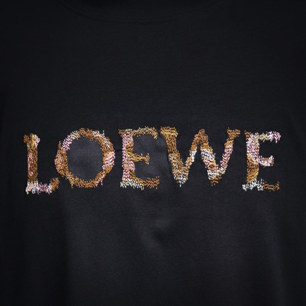 Loe 25ss embroidered t-shirt