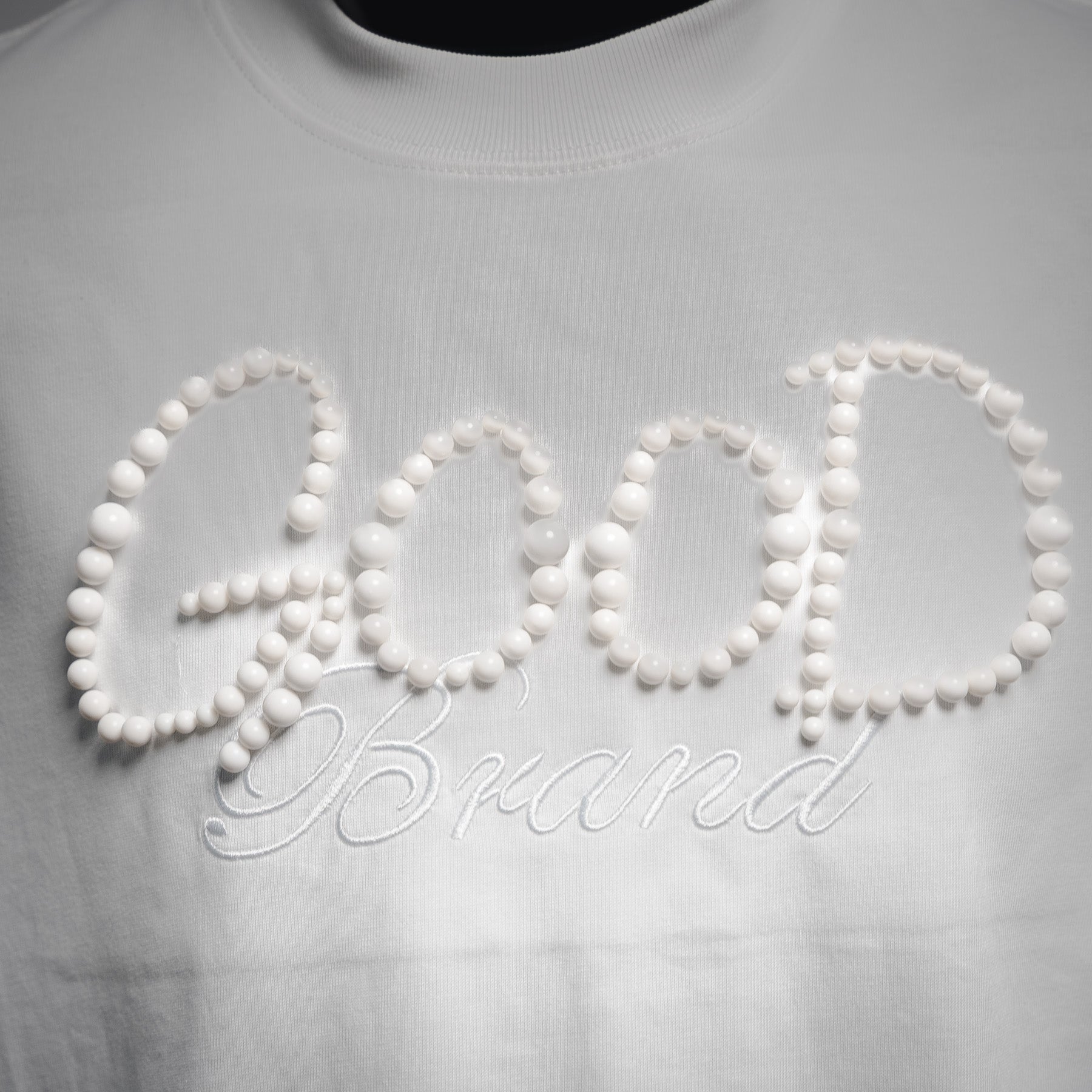 Goodb 25ss beaded t-shirt