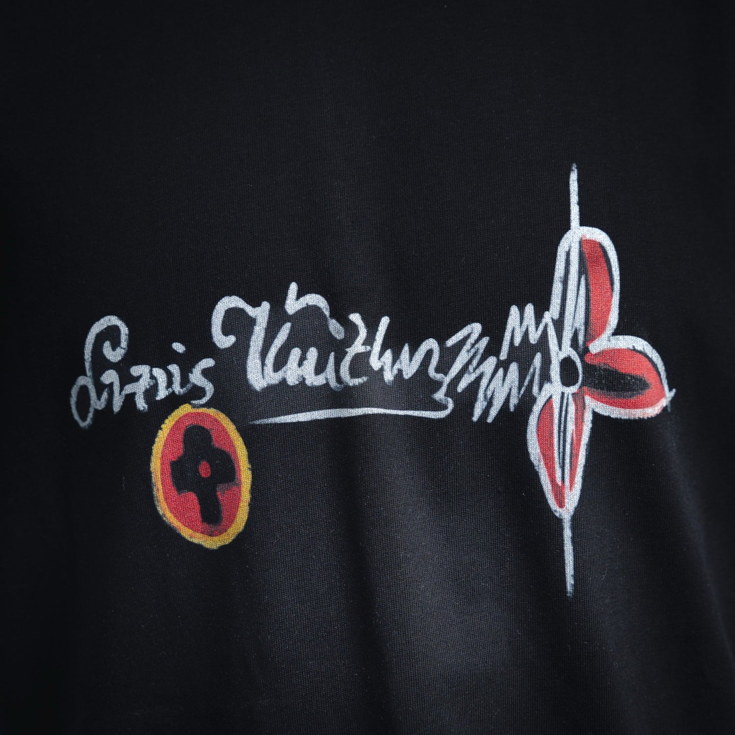 Louis 25ss print t-shirt