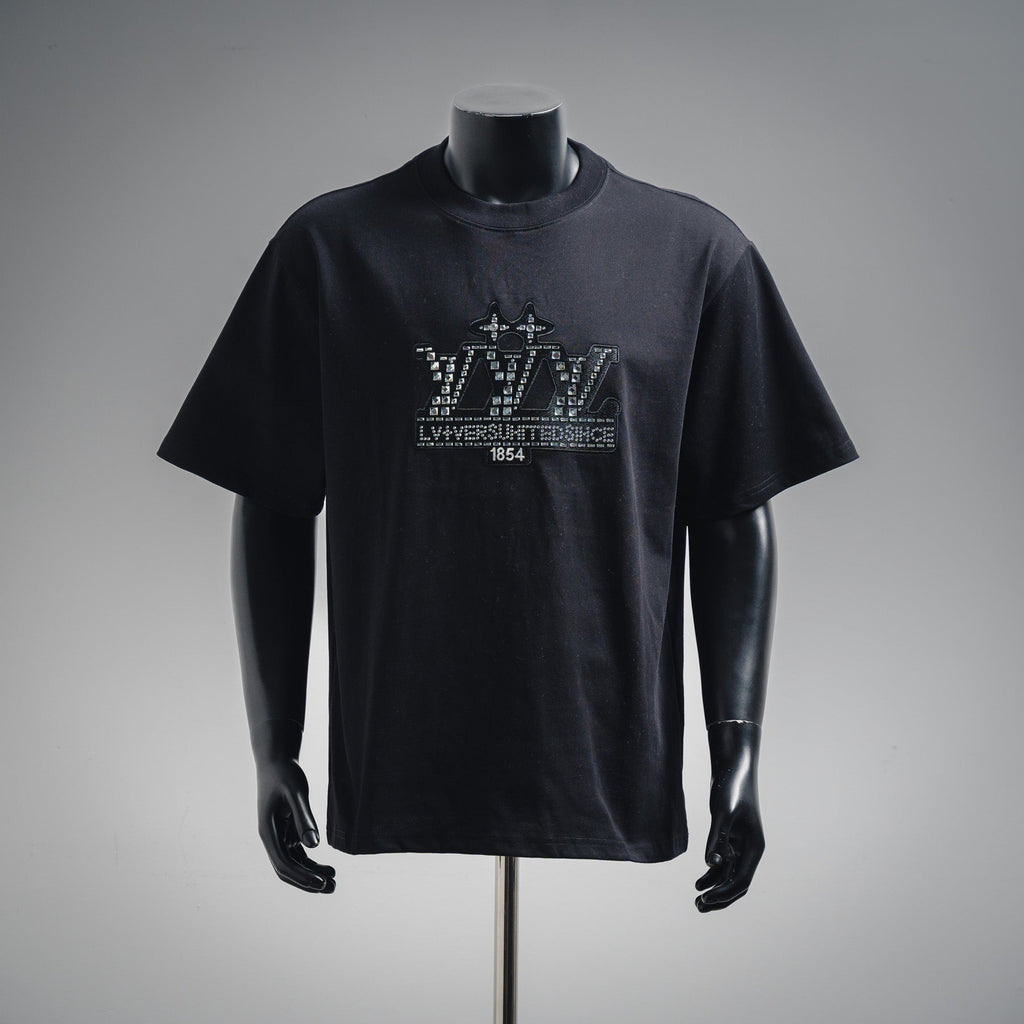 Louis 25ss embroidered t-shirt