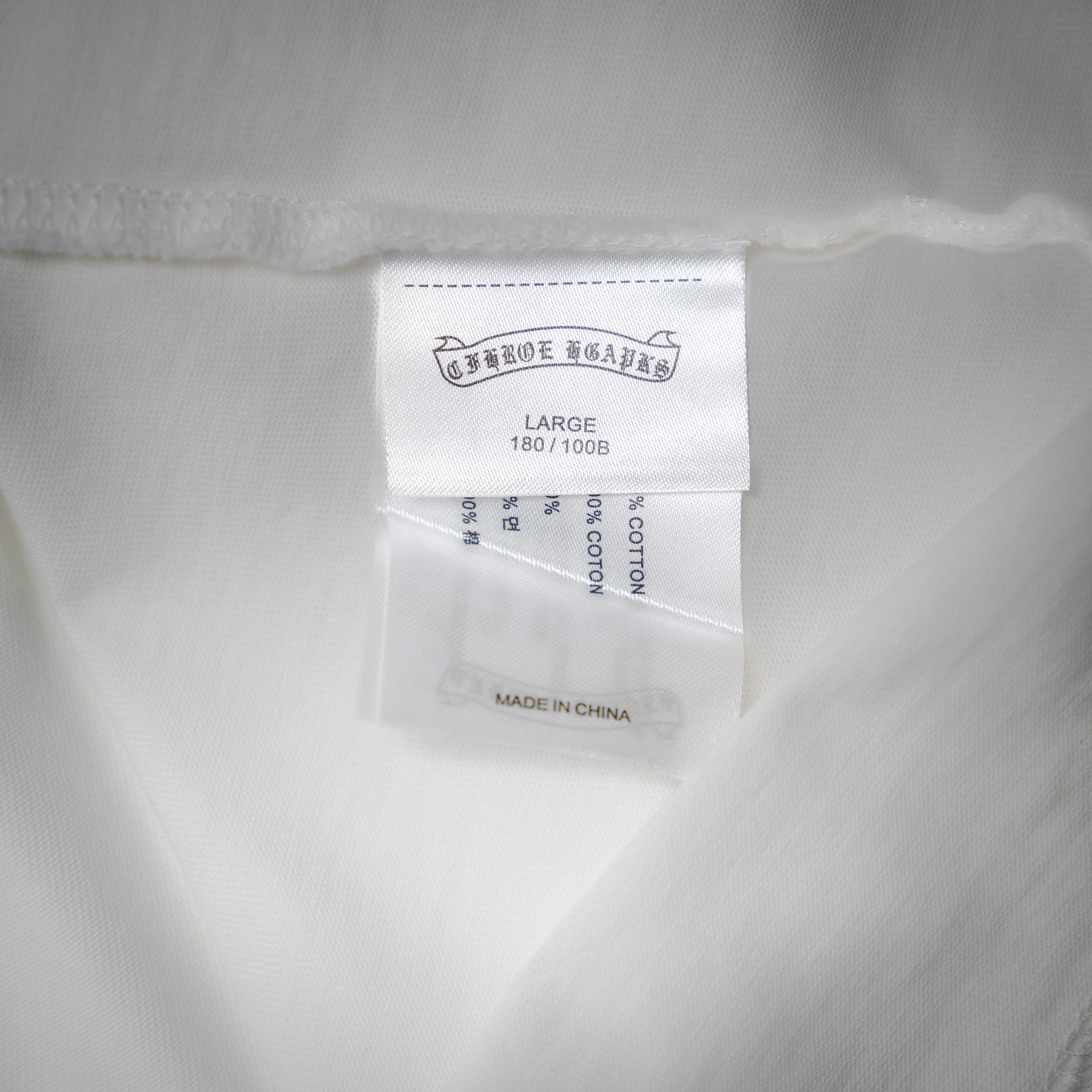 Chrome 25ss embroidered t-shirt