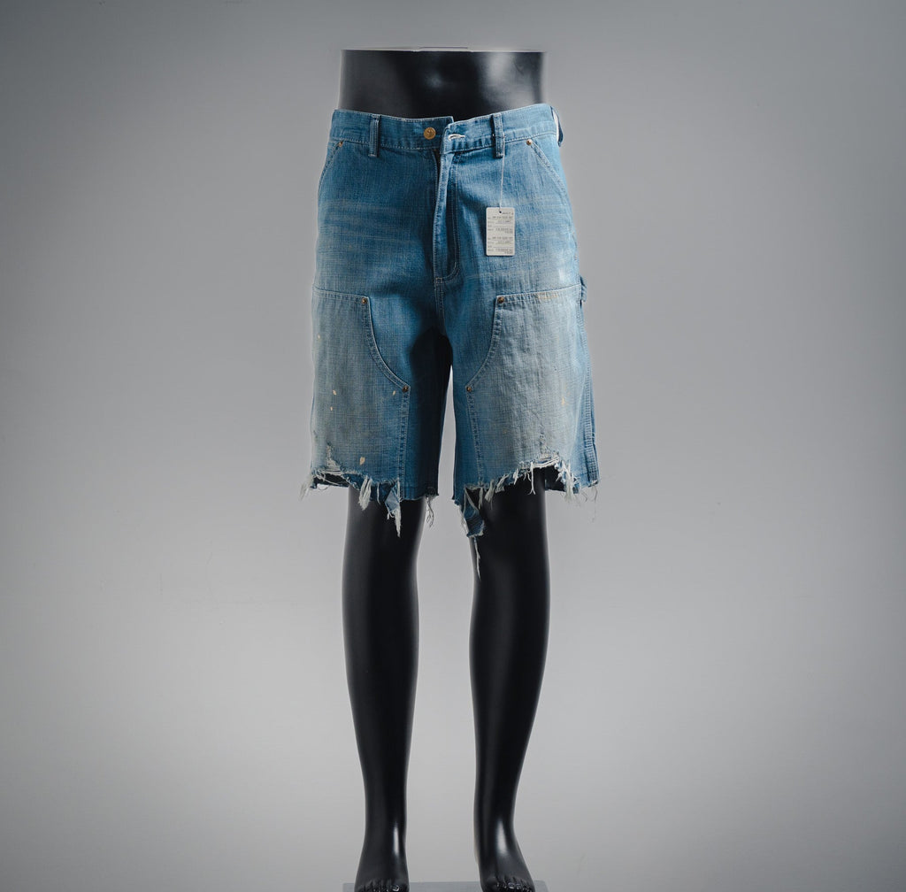 saint mic 25ss denim short