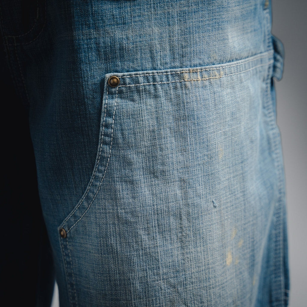 saint mic 25ss denim short