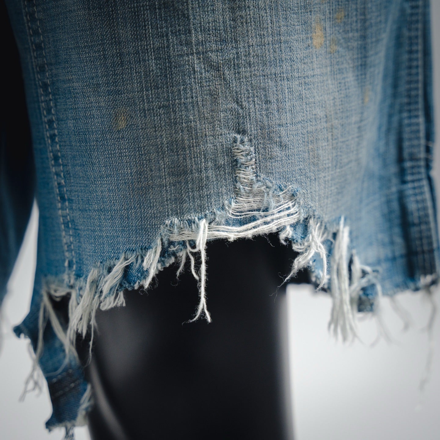 saint mic 25ss denim short