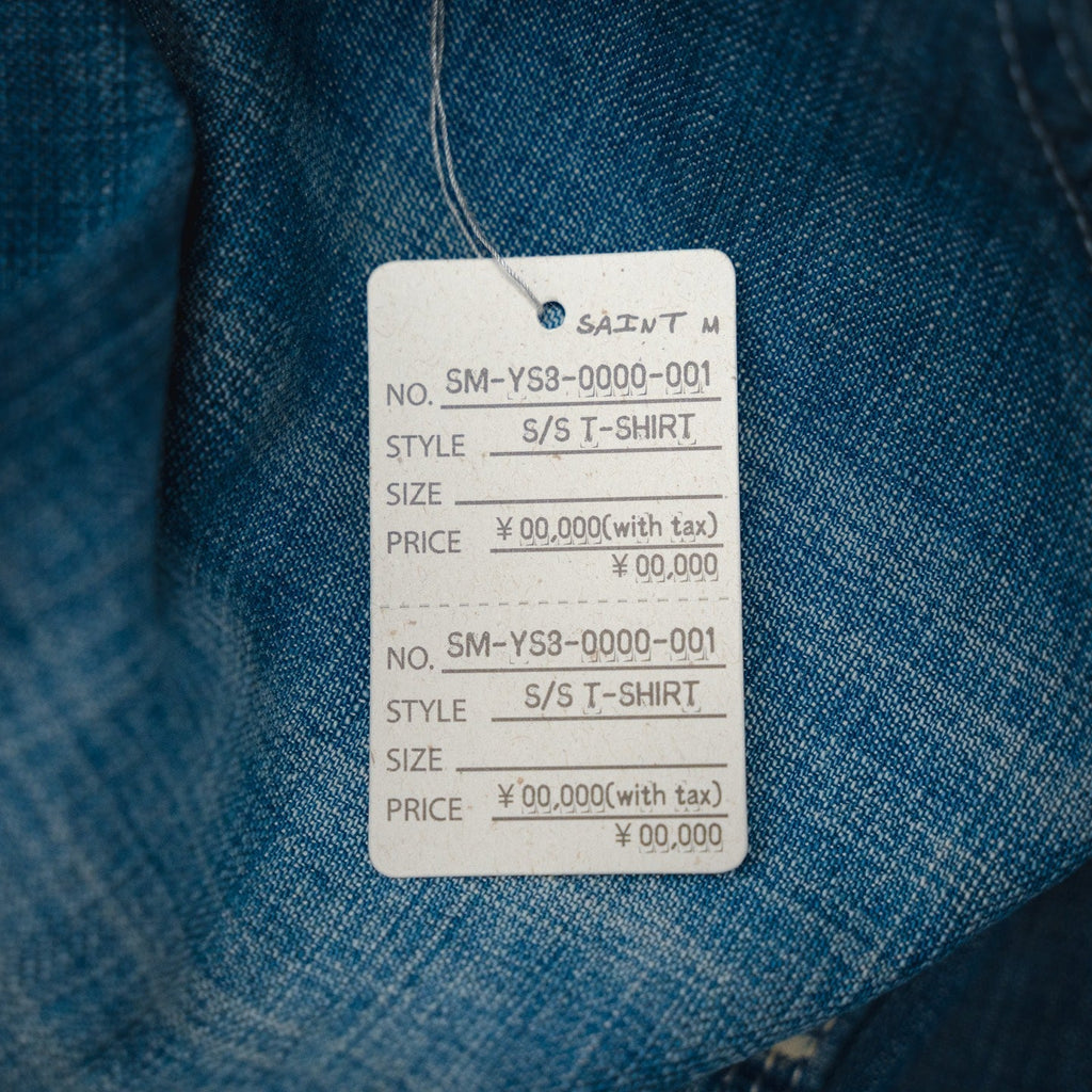 saint mic 25ss denim short