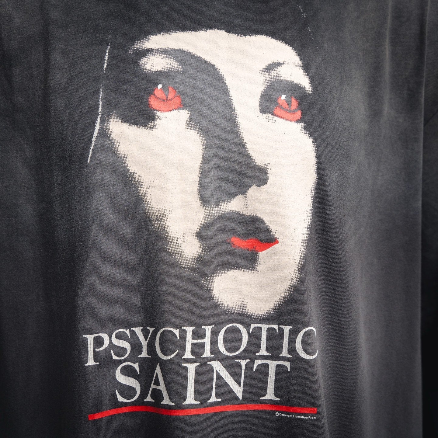 Saint mic 25ss print t-shirt