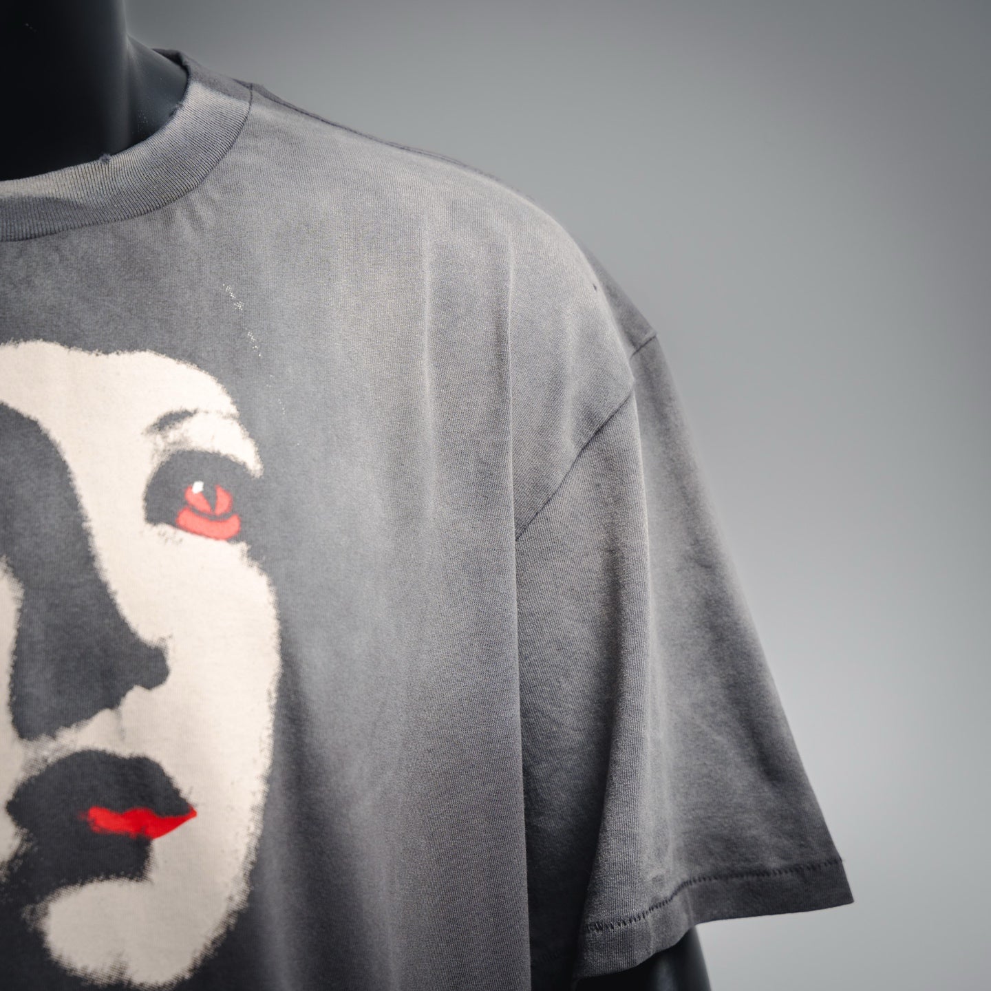 Saint mic 25ss print t-shirt