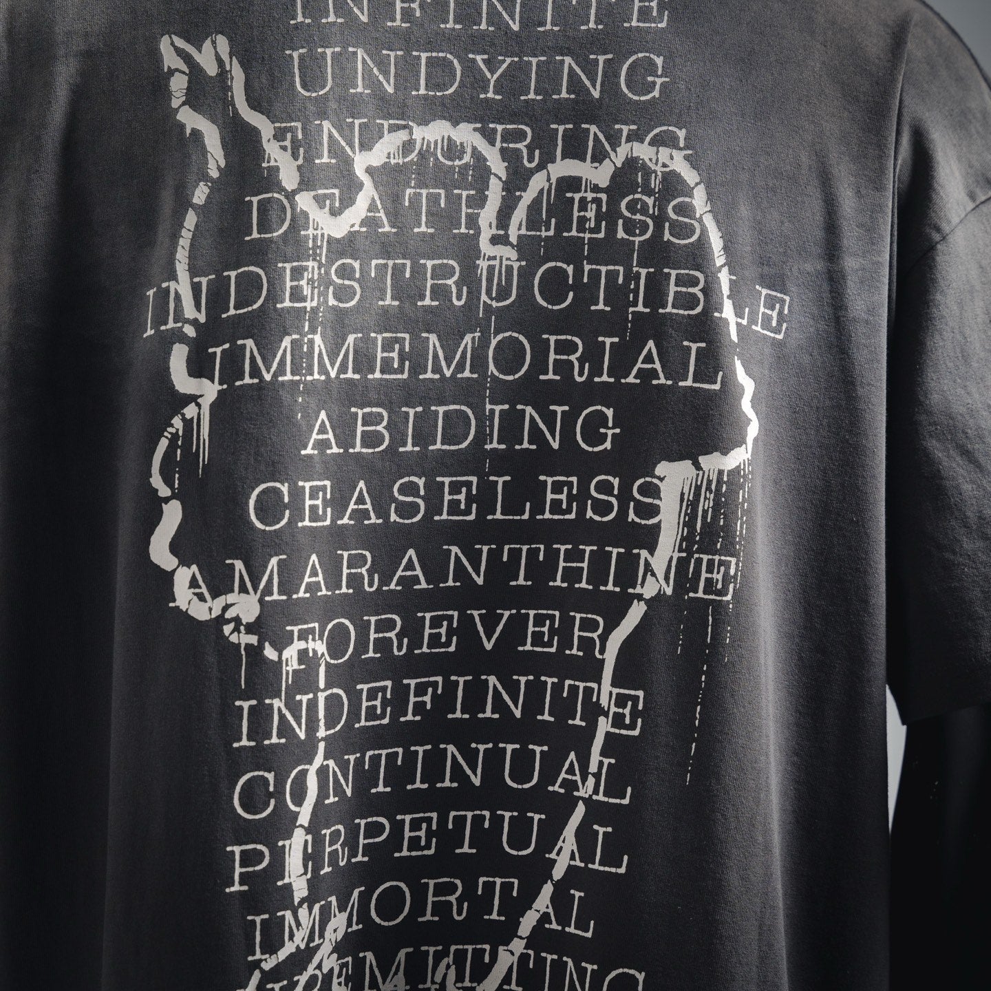 Saint mic 25ss print t-shirt