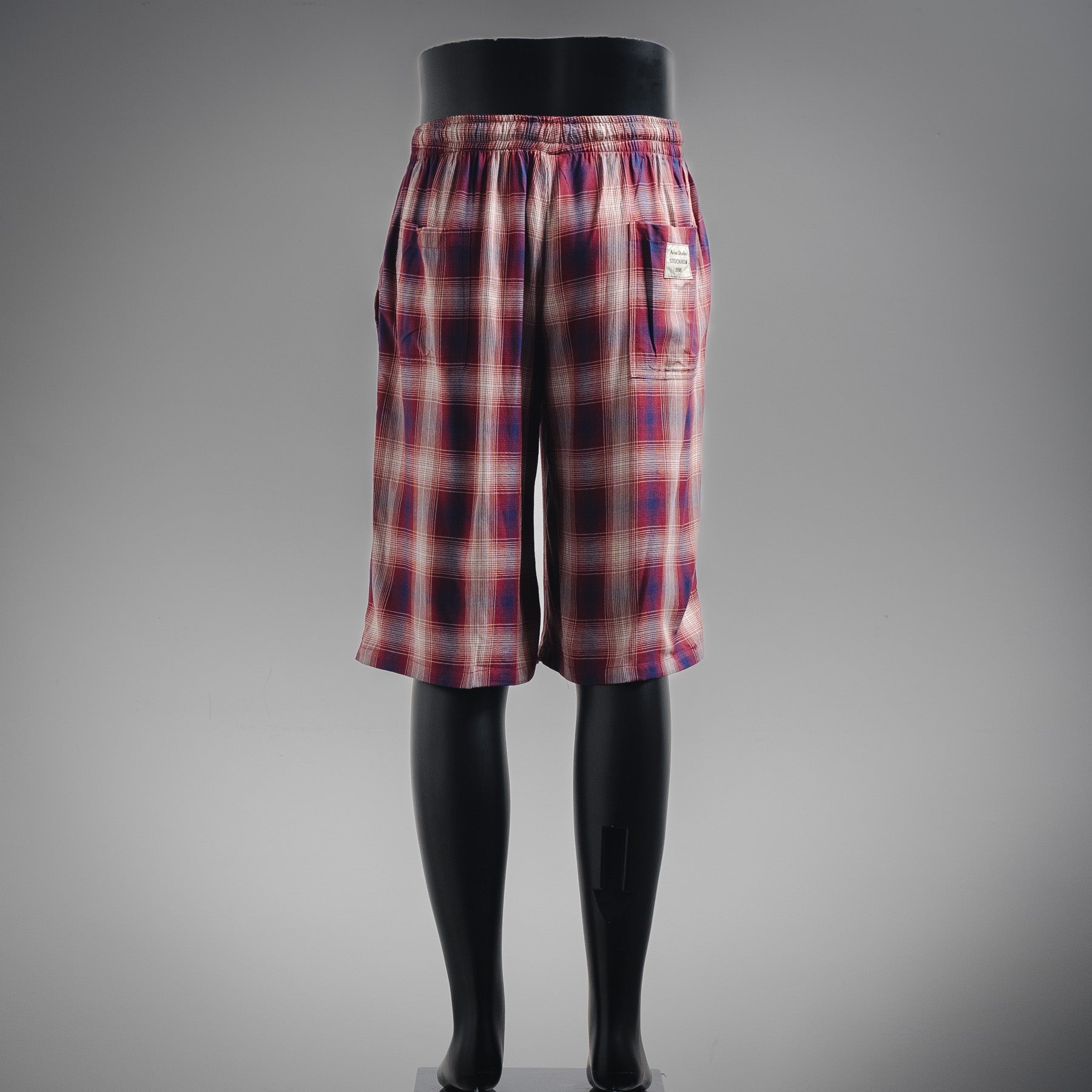 Acne 25ss plaid short