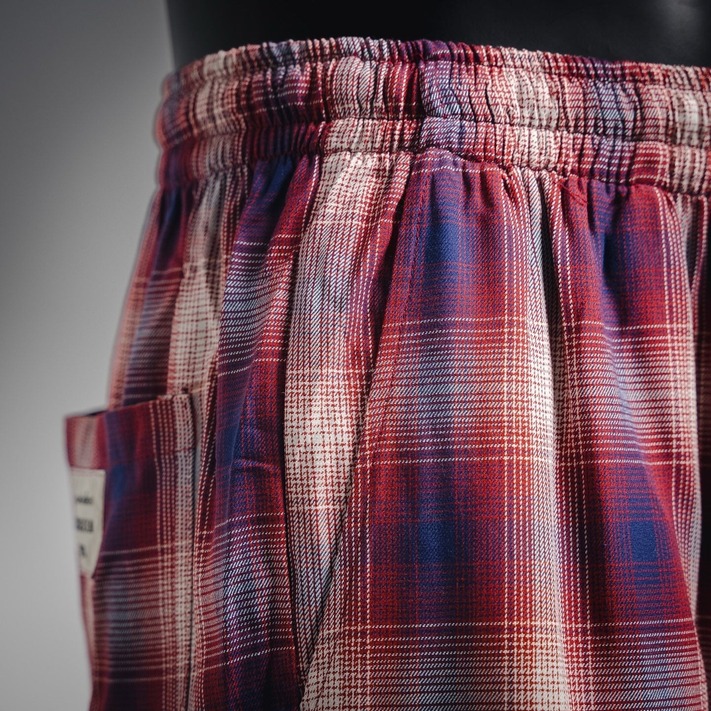 Acne 25ss plaid short