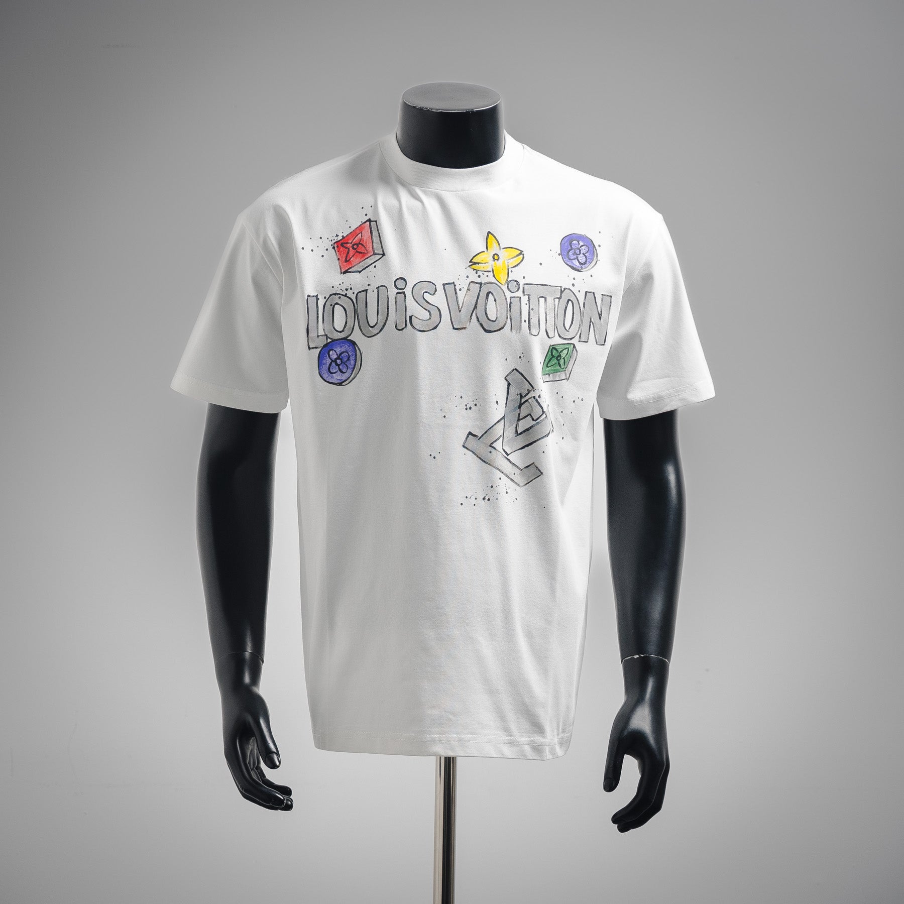 Louis 25ss print t-shirt