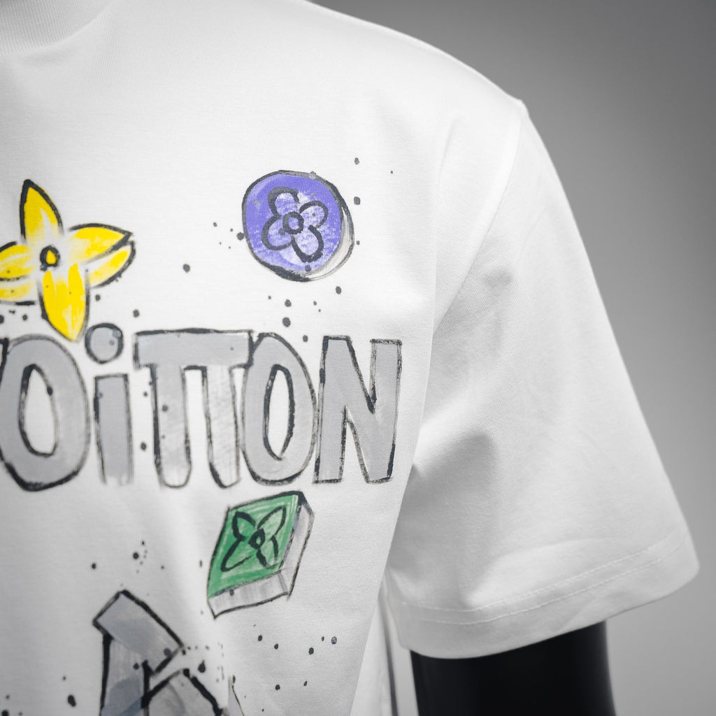 Louis 25ss print t-shirt