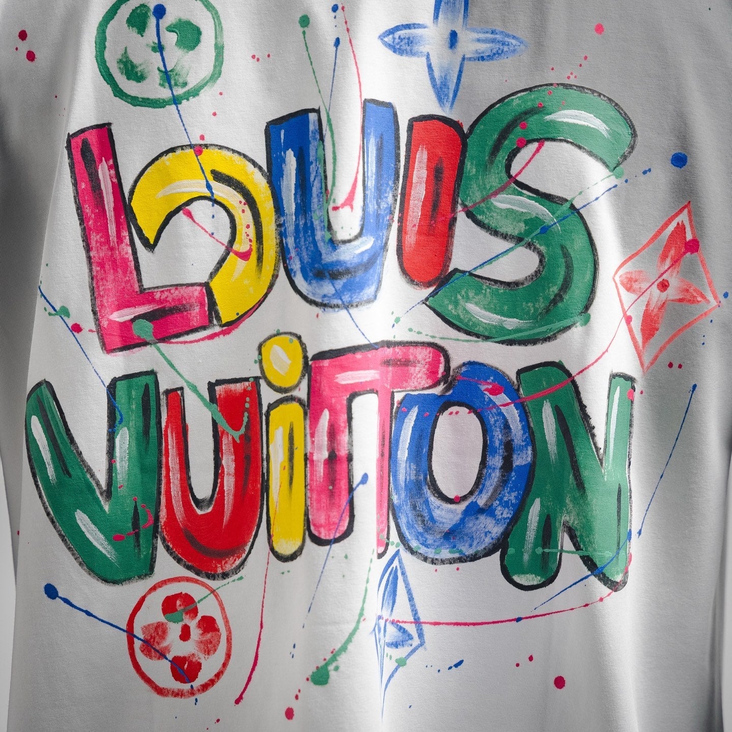 Louis 25ss print t-shirt