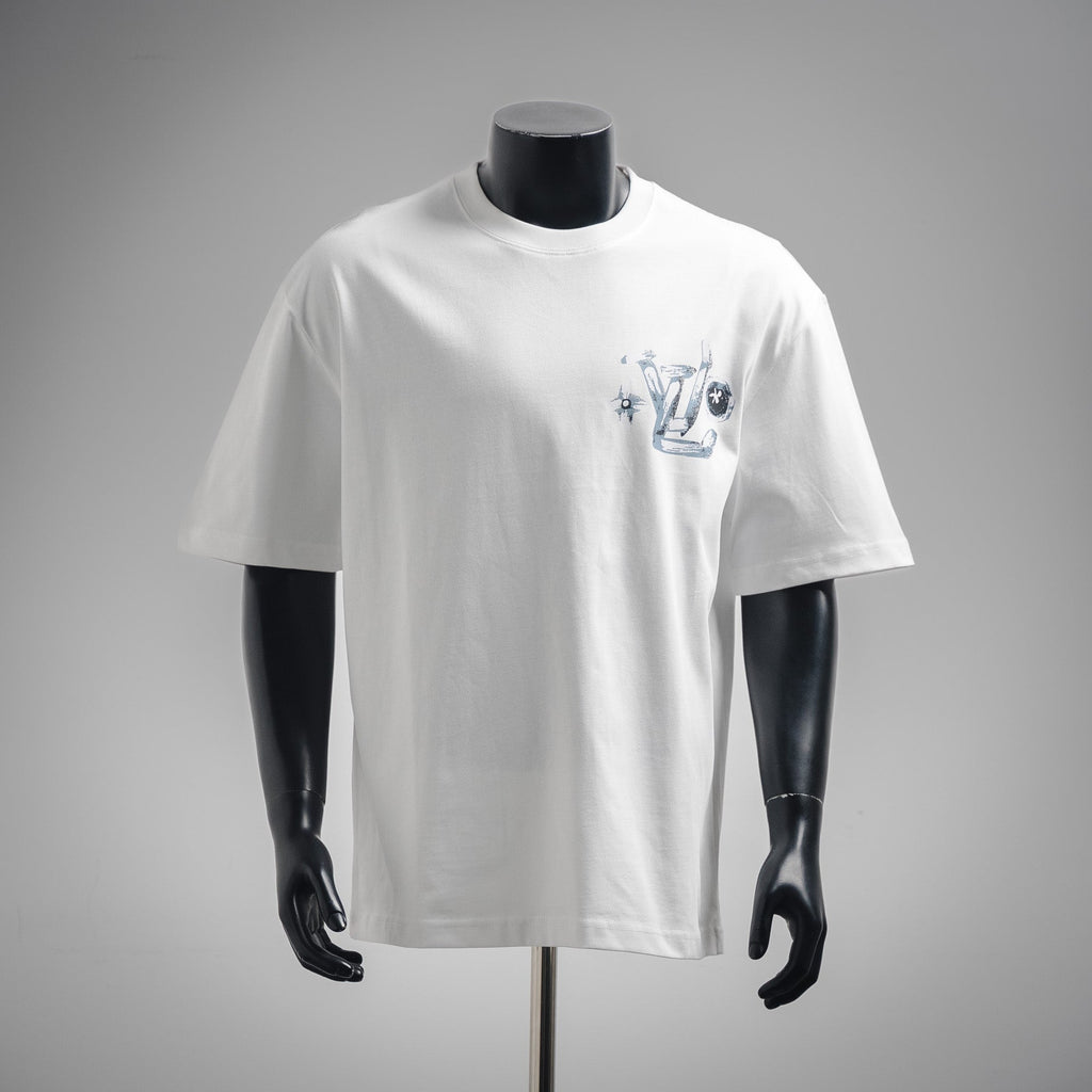 Louis 25ss print t-shirt