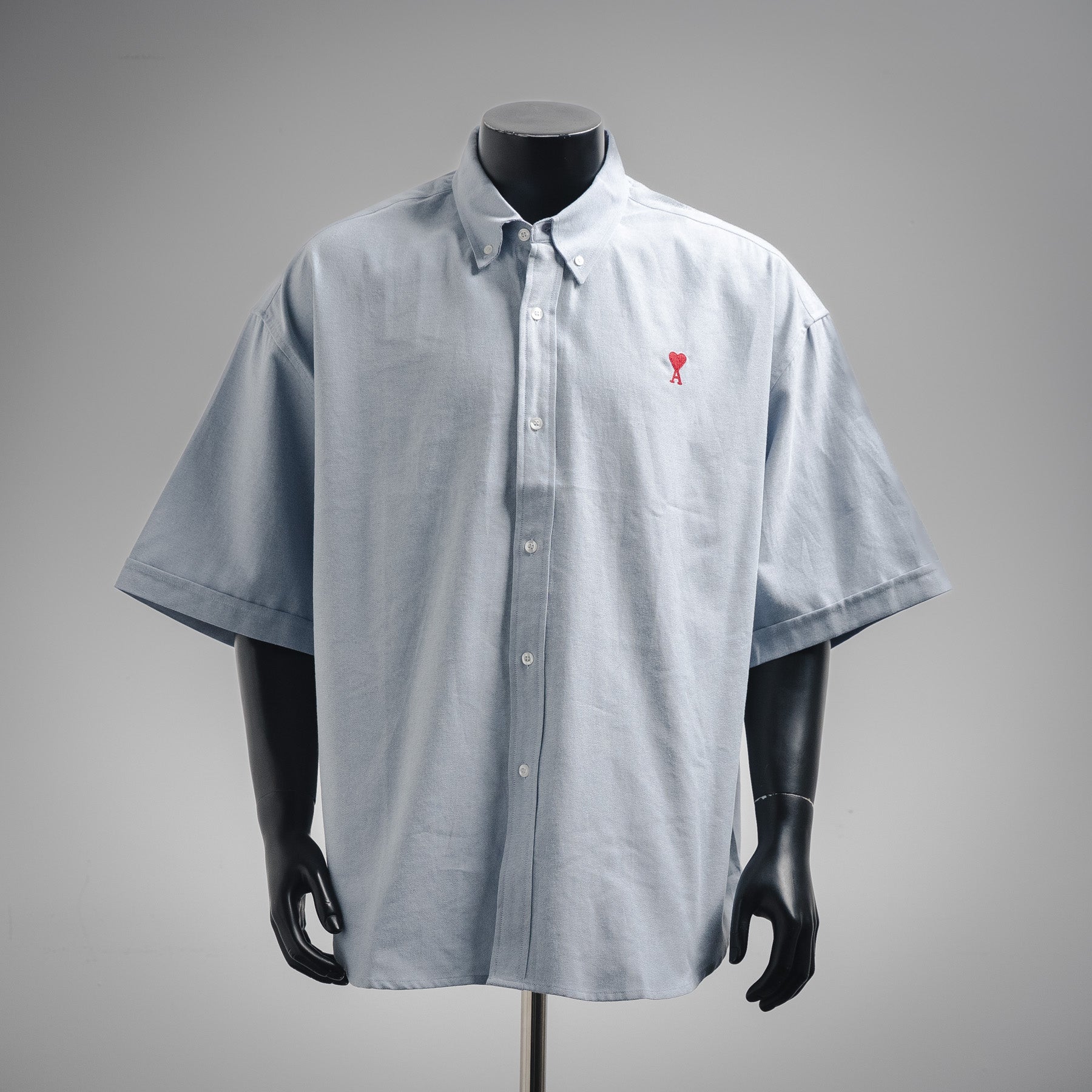 Ami 25ss embroidered shirt