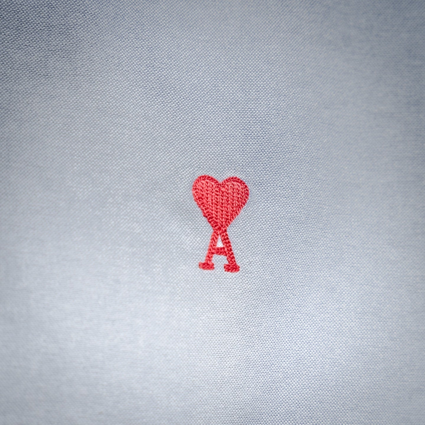 Ami 25ss embroidered shirt