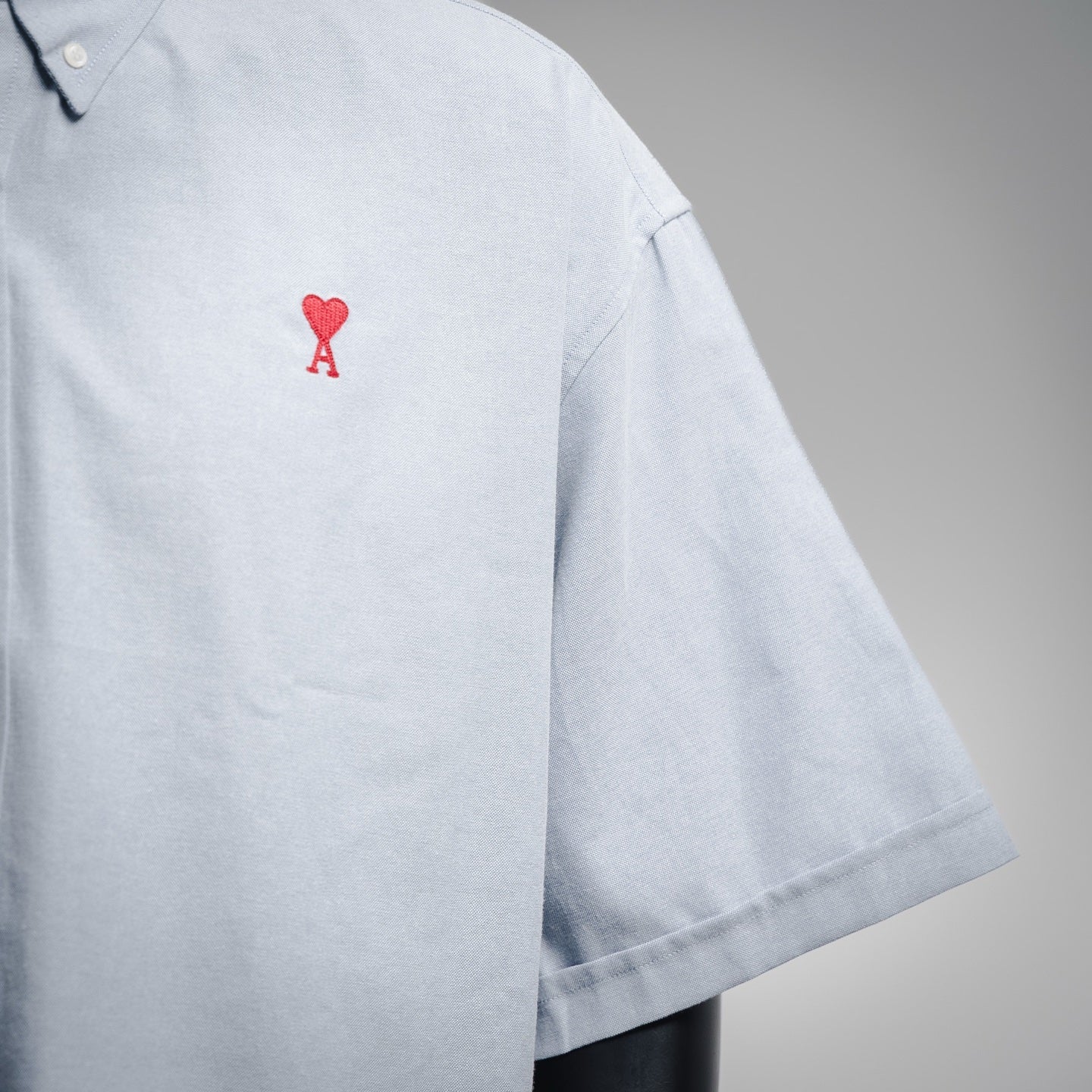 Ami 25ss embroidered shirt