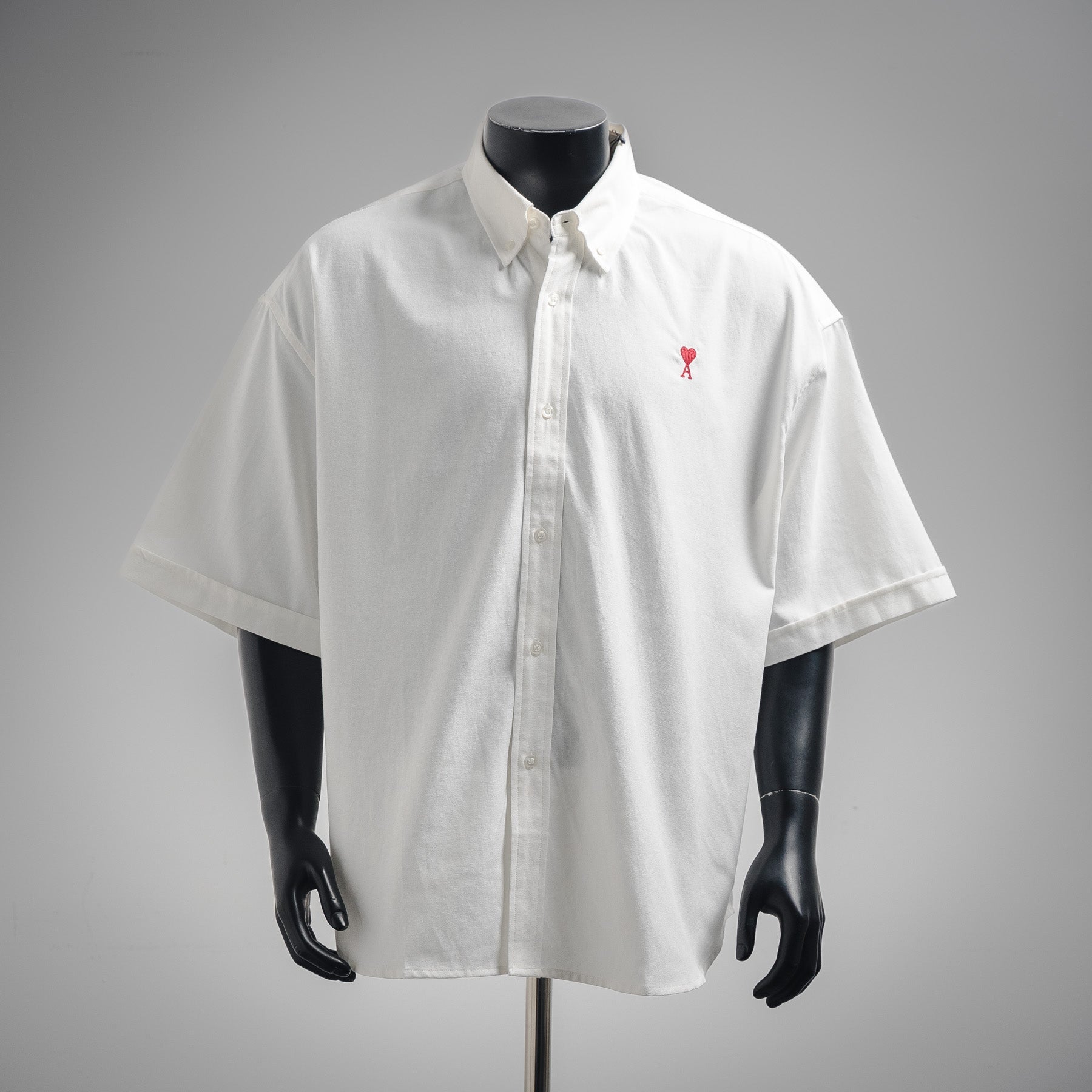 Ami 25ss embroidered shirt