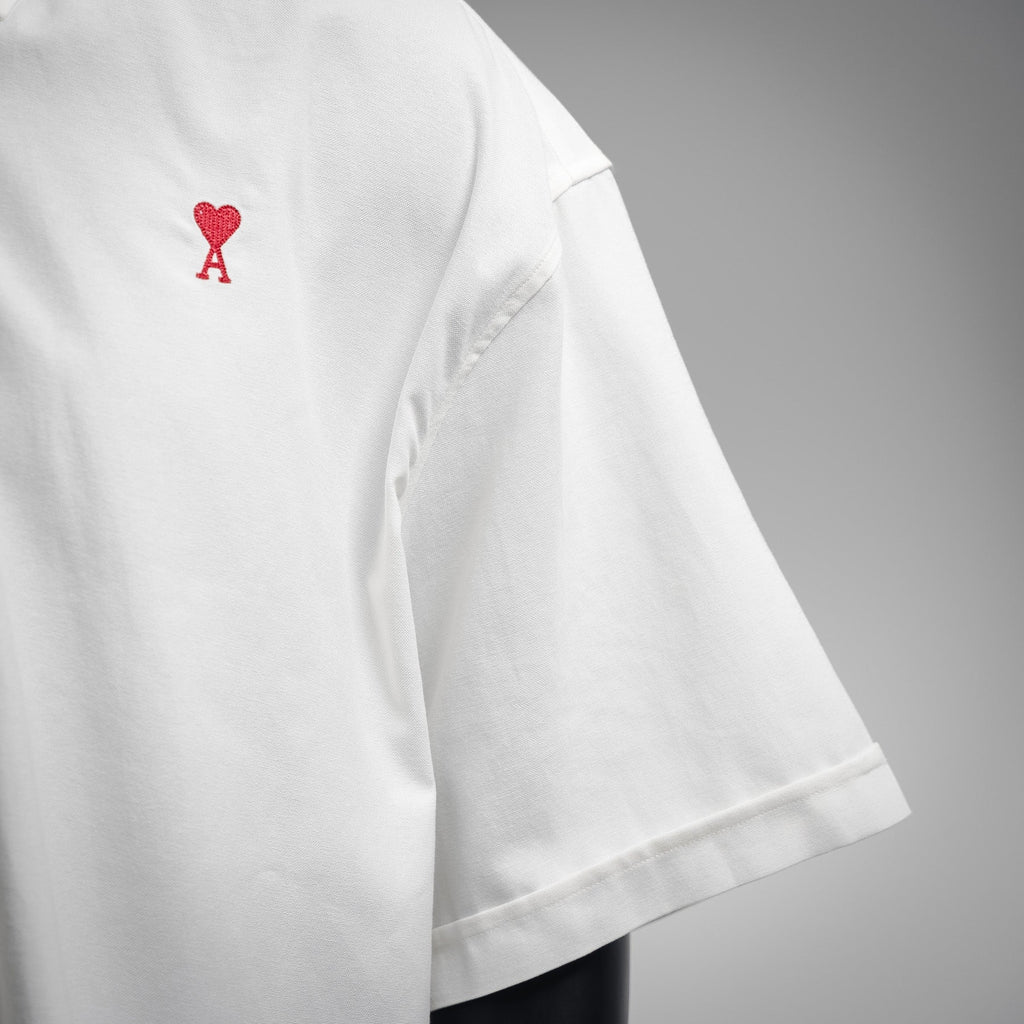 Ami 25ss embroidered shirt