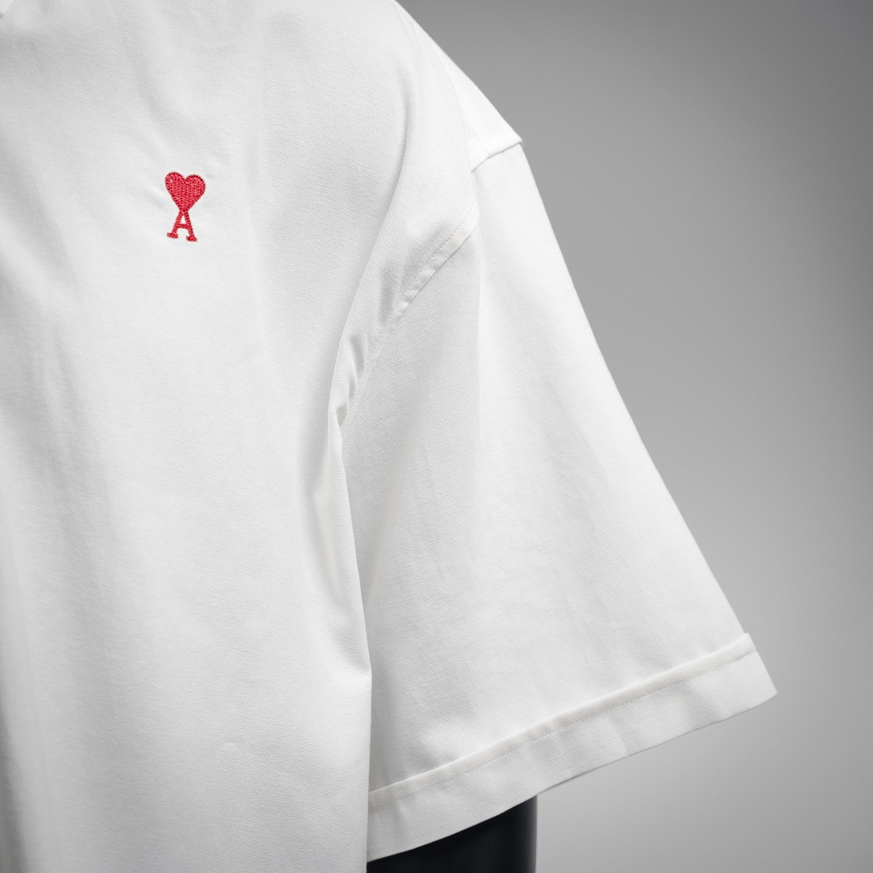 Ami 25ss embroidered shirt