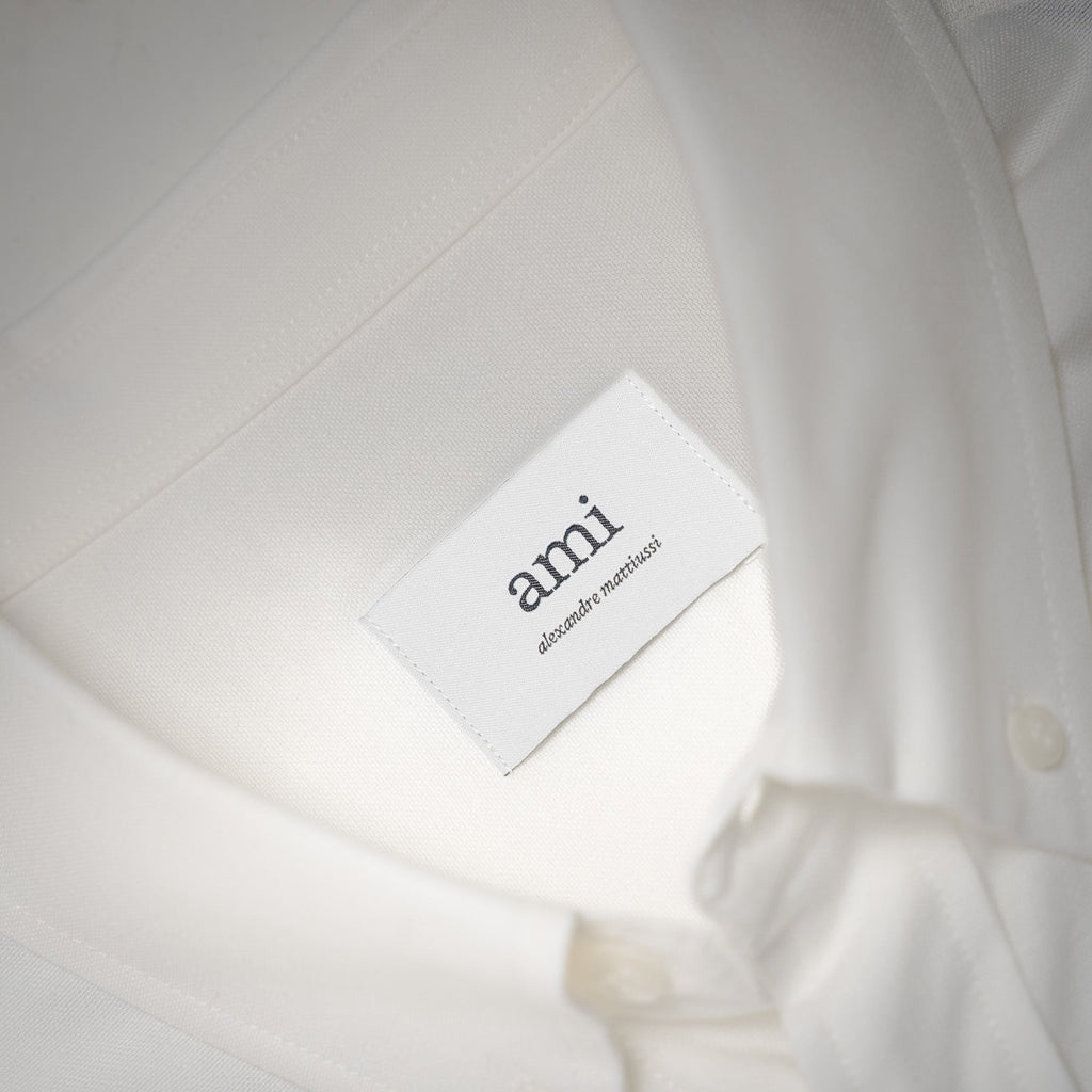 Ami 25ss embroidered shirt