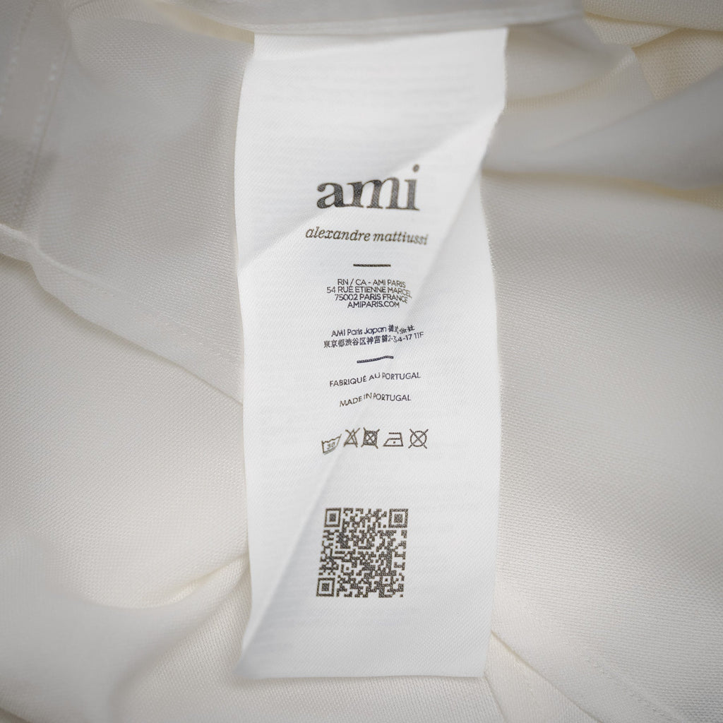 Ami 25ss embroidered shirt