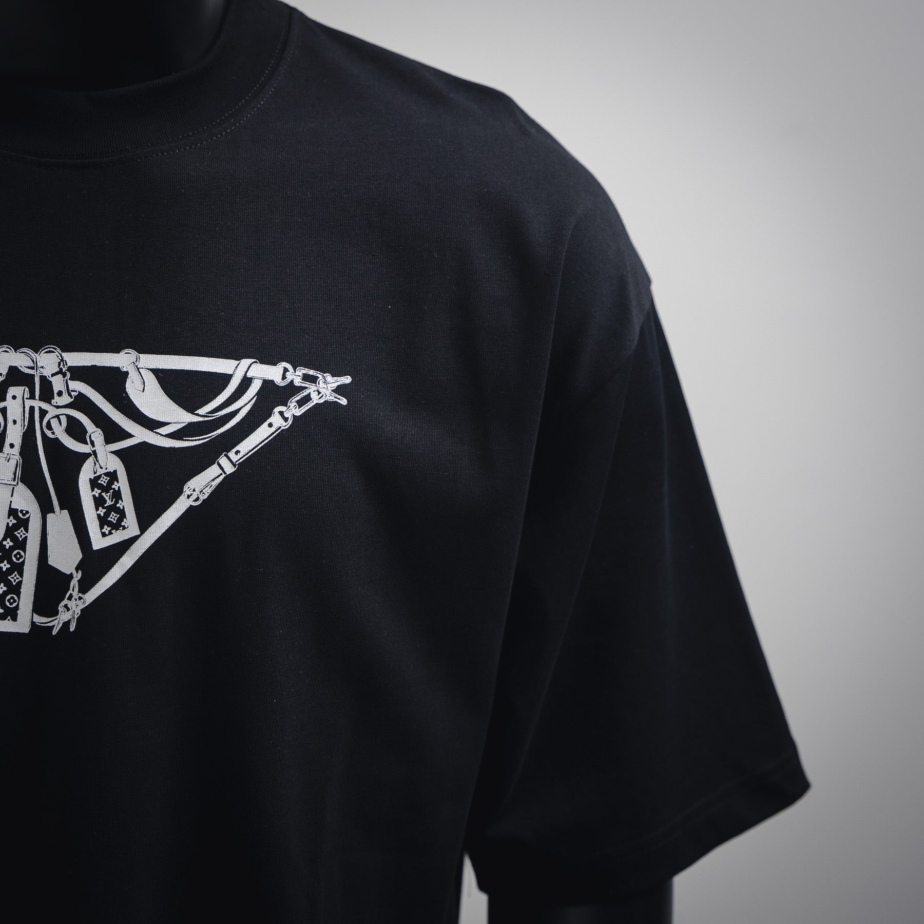 Louis 25ss print t-shirt