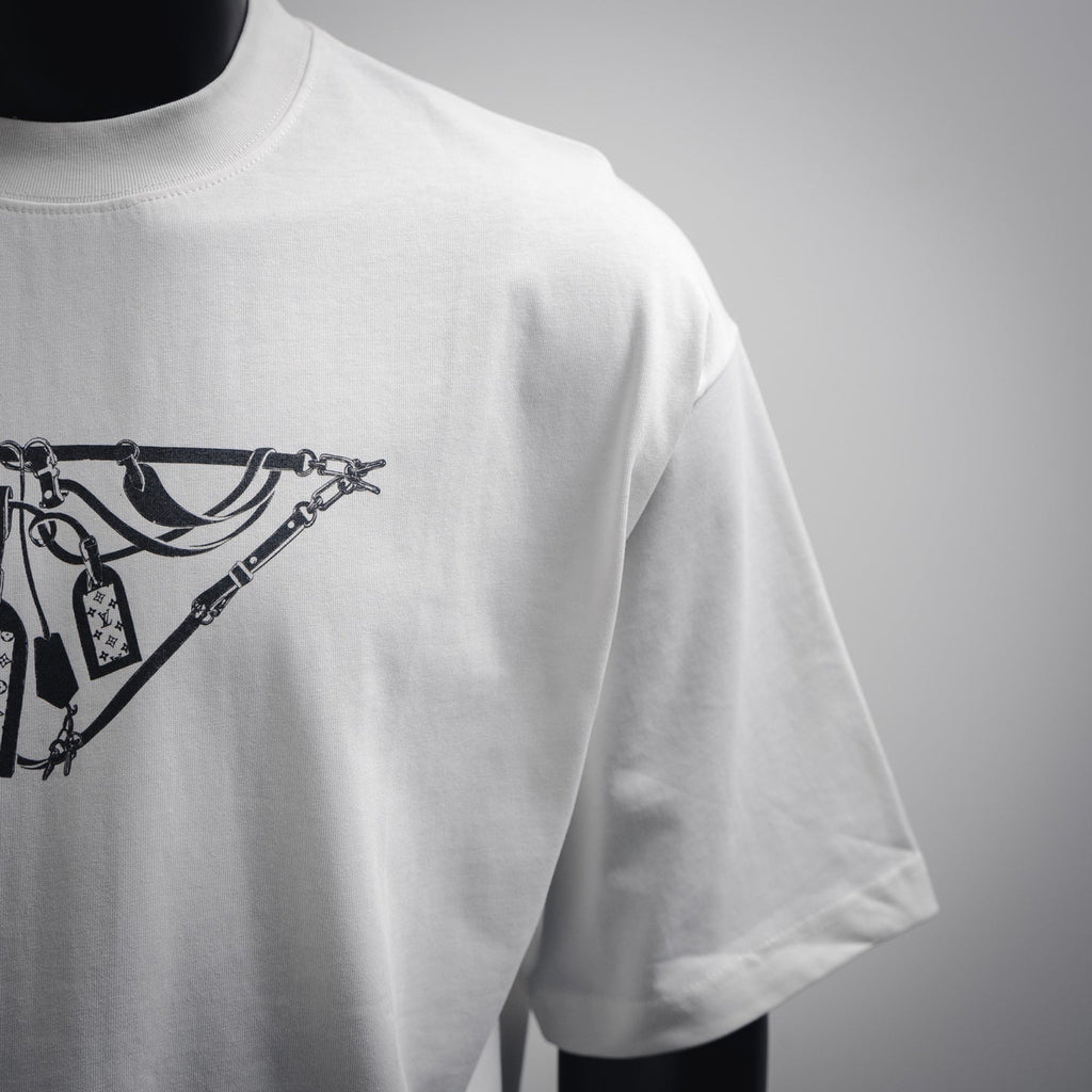 Louis 25ss print t-shirt