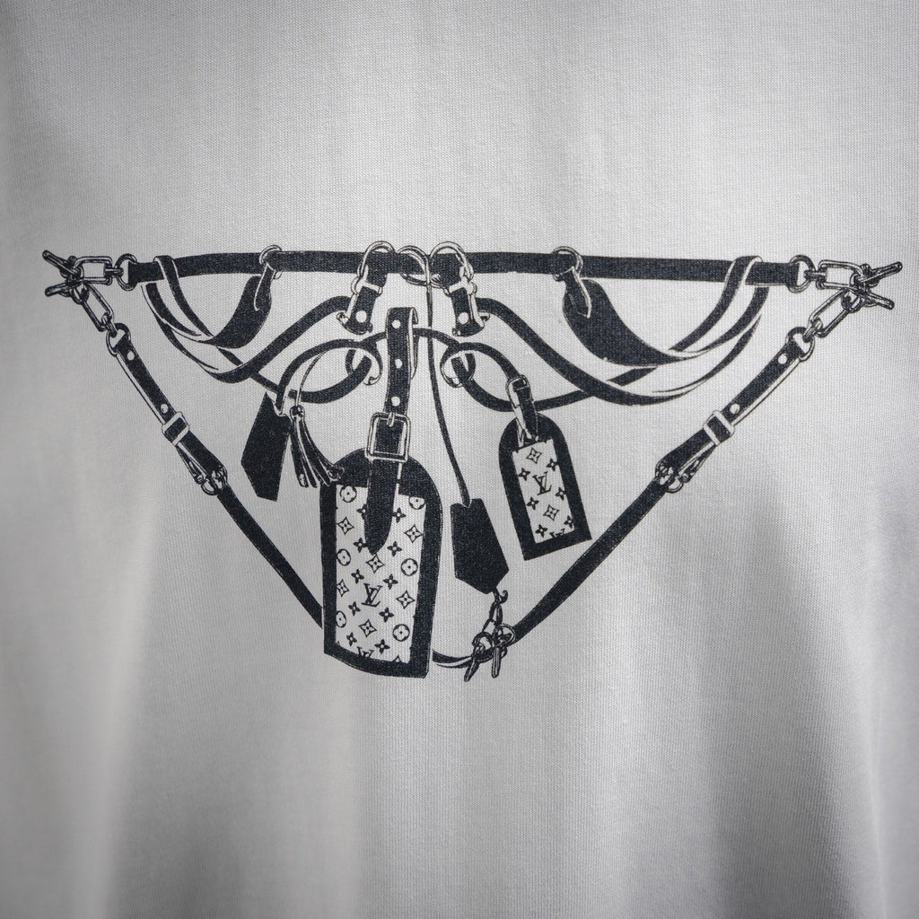 Louis 25ss print t-shirt