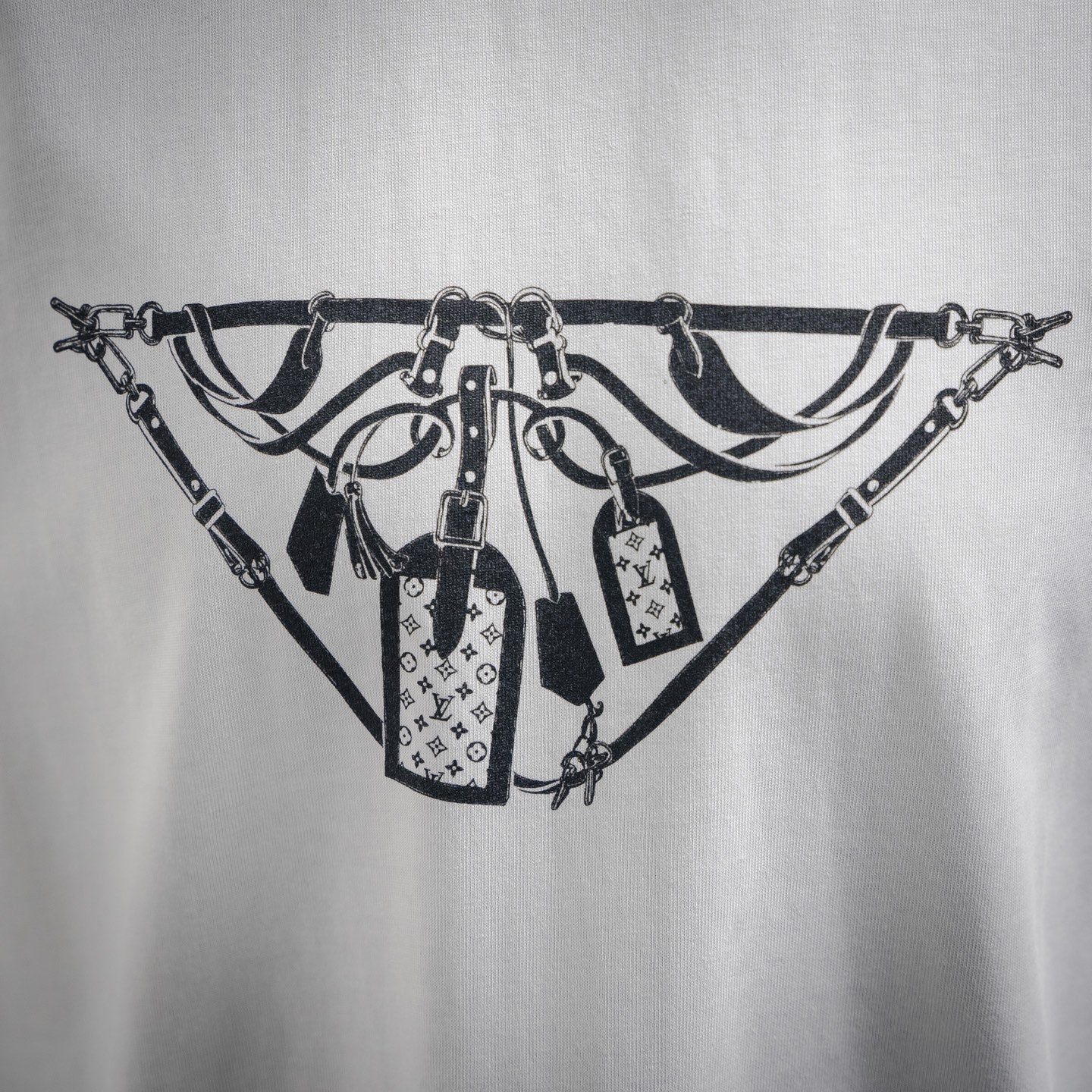 Louis 25ss print t-shirt