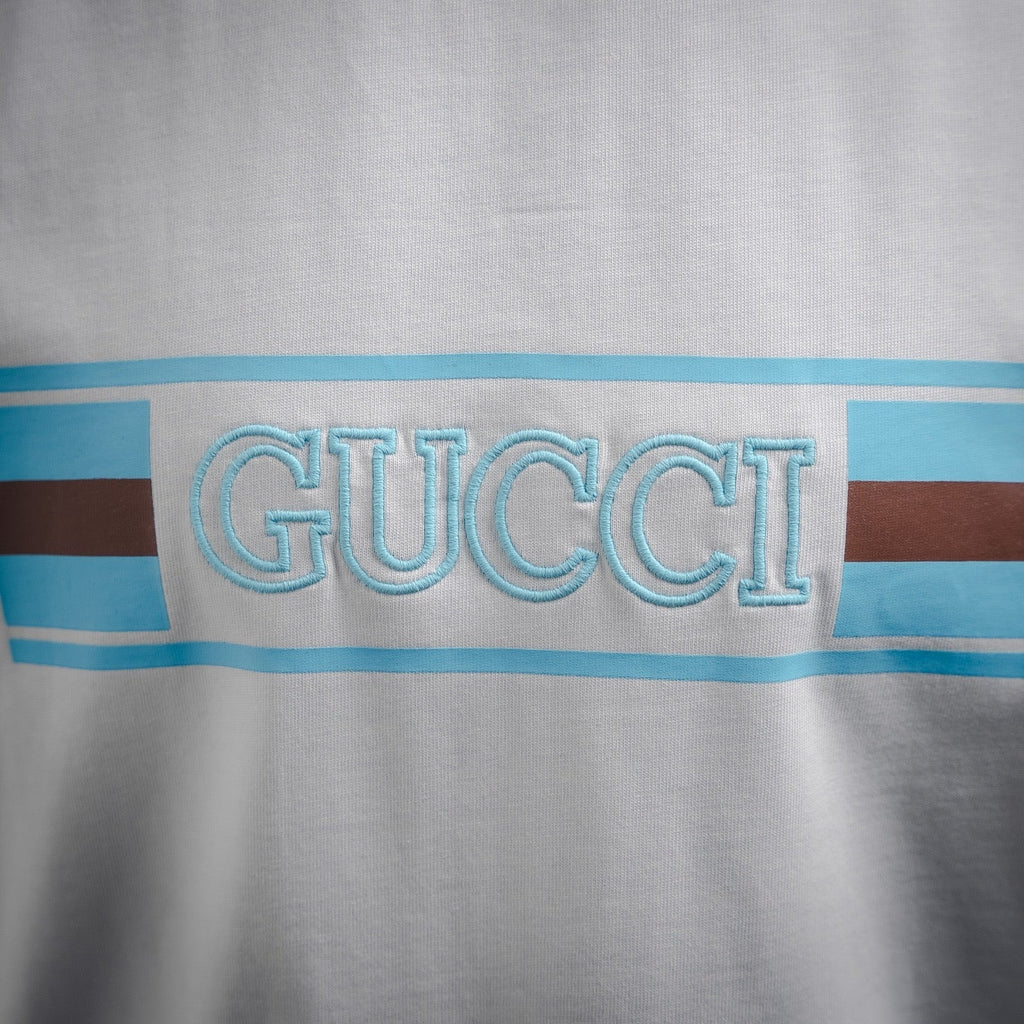 Guc 25ss embroidered t-shirt