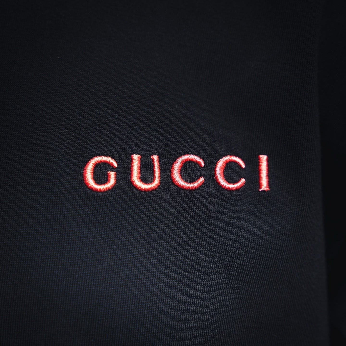 Guc embroidered t-shirt