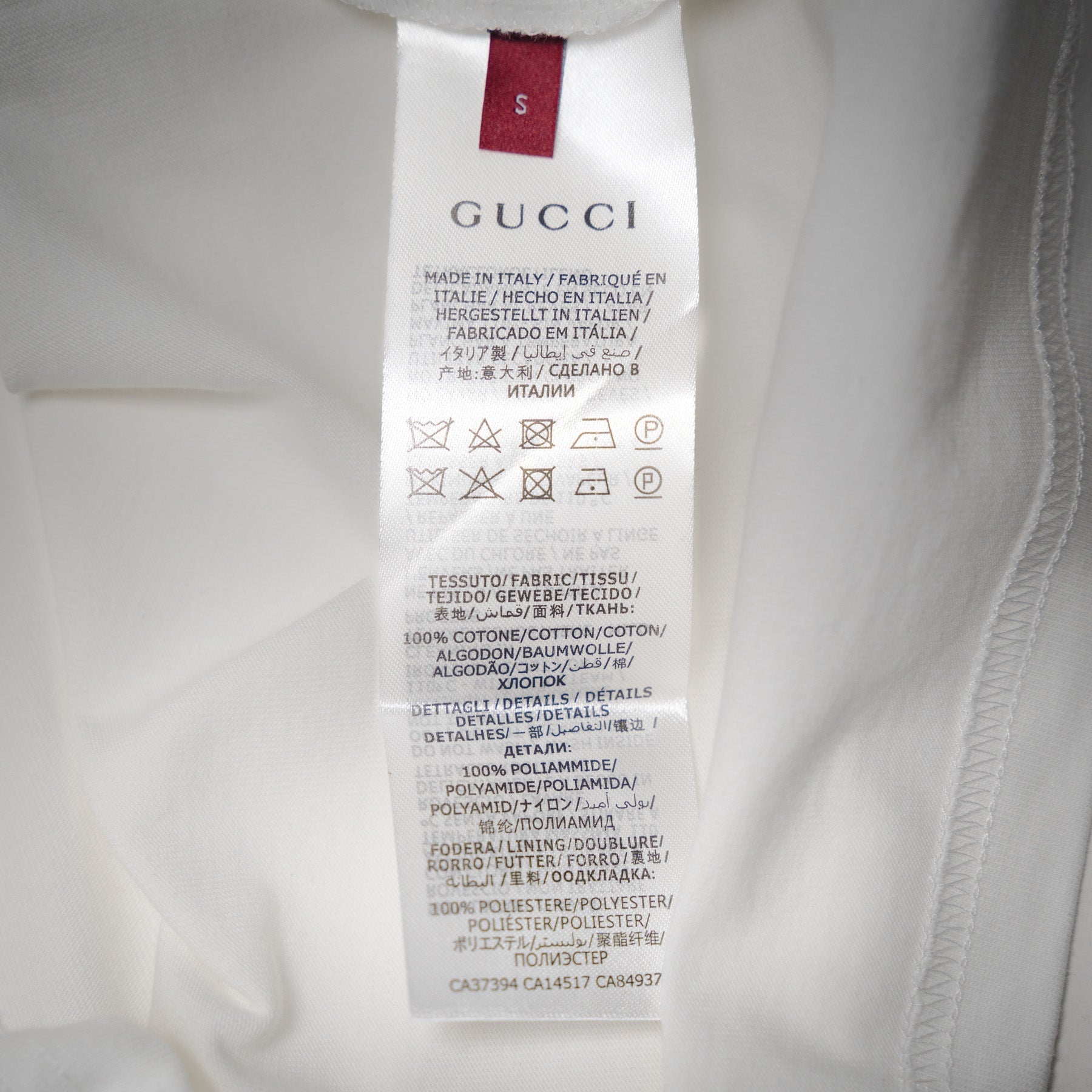 Guc embroidered t-shirt